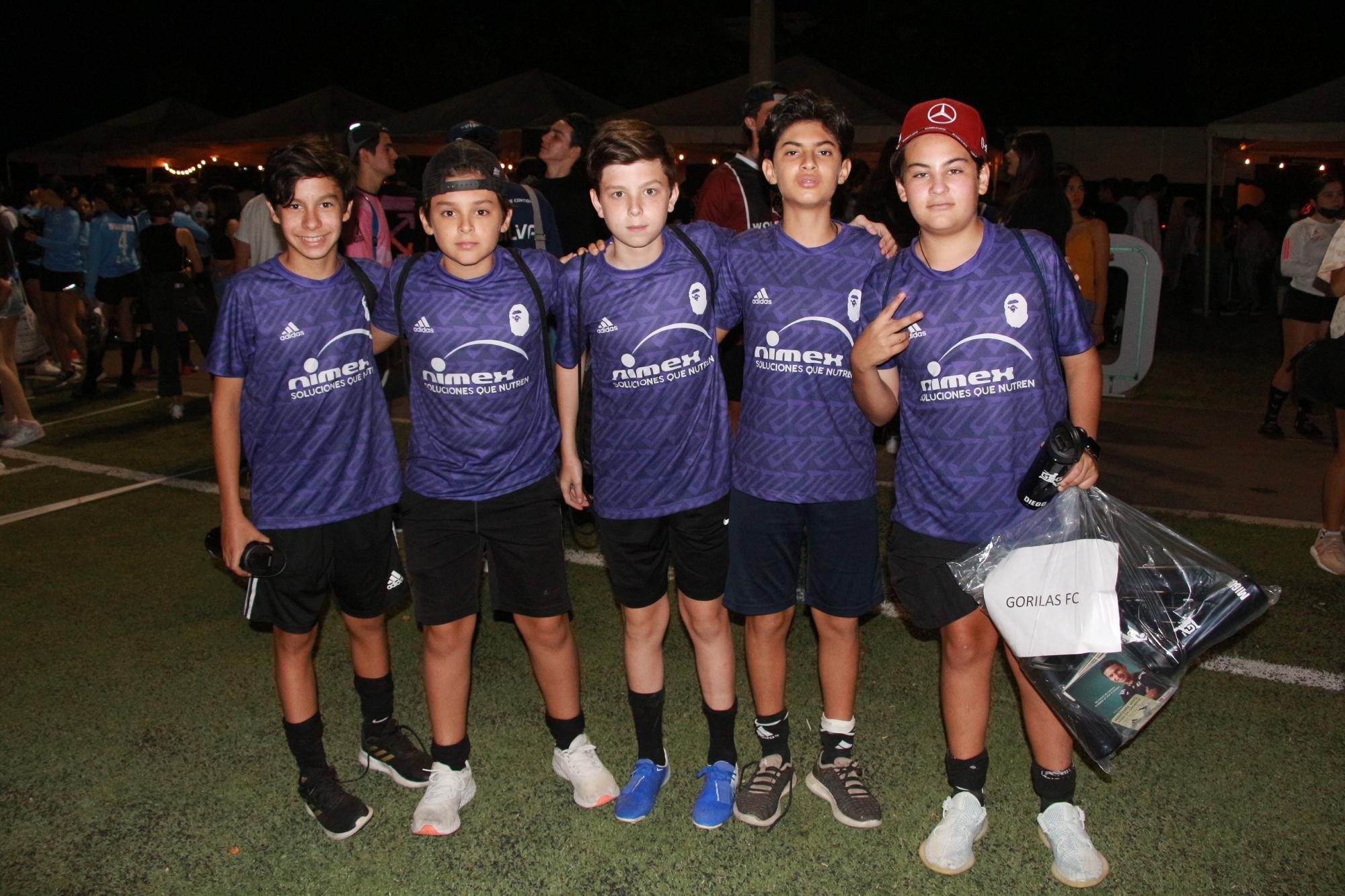 $!Miguel Juárez, Manuel Díaz, José María Alarcón, Leonardo Martínez y Benjamín López.