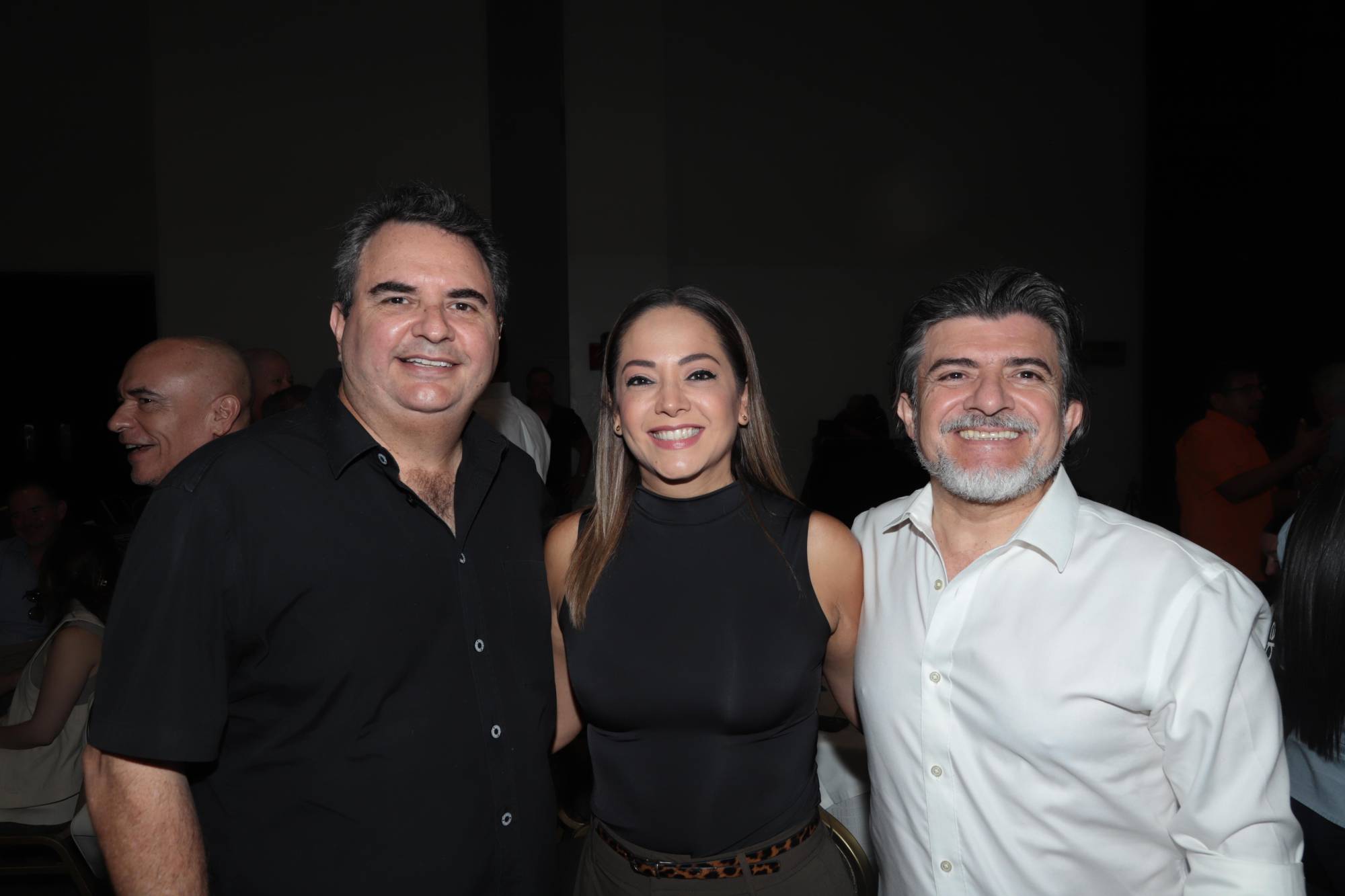 $!Guillermo Uruchurtu, Claudia San Marcos y Alonso Carrillo.