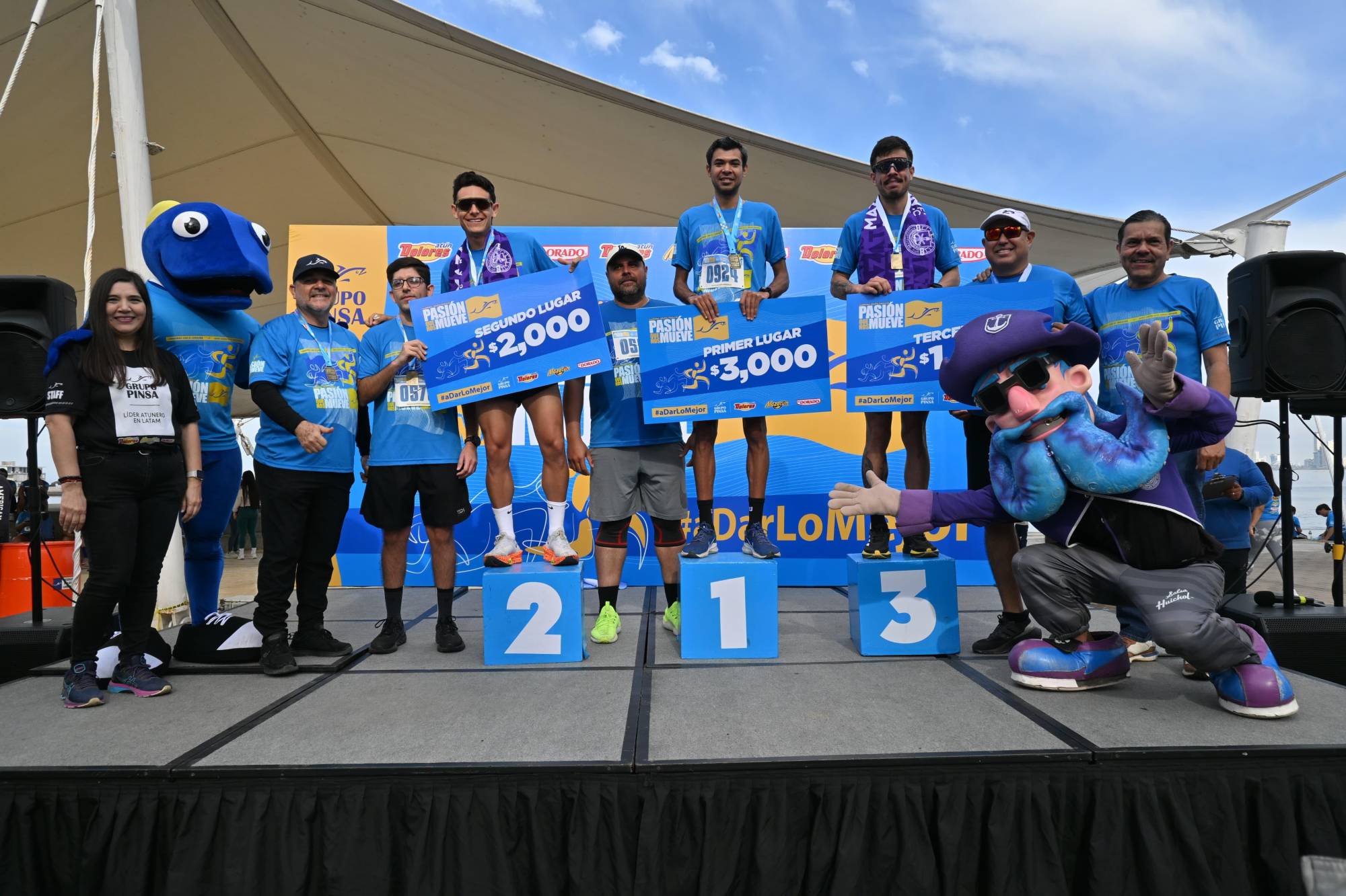 $!Tania Luna y Yostin Rendón conquistan carrera contra el cáncer infantil