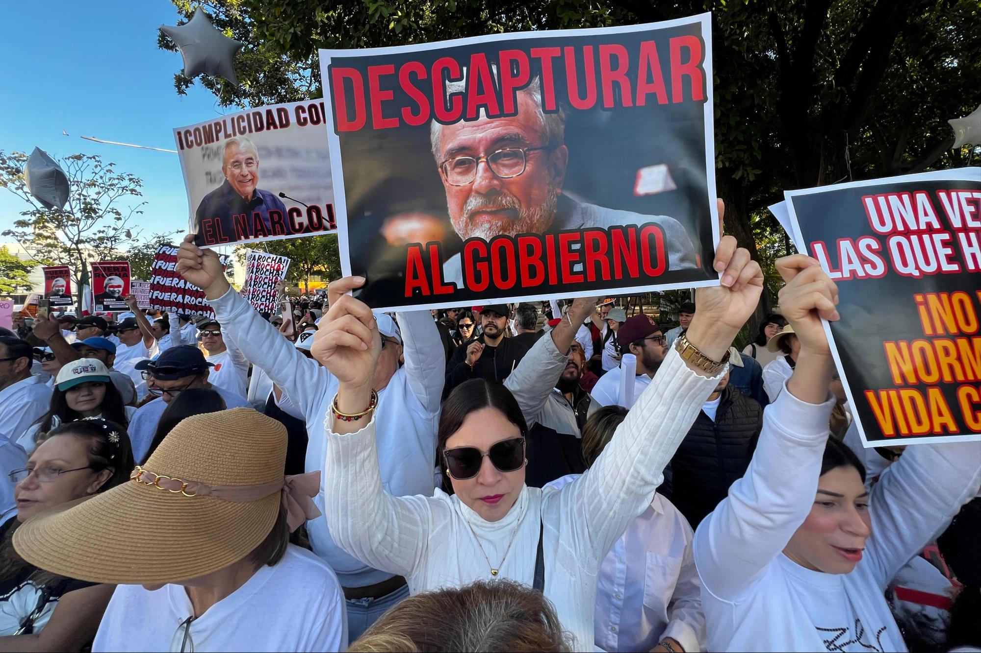 $!Marchan en Culiacán por hartazgo ante la violencia y falta de resultados del gobierno