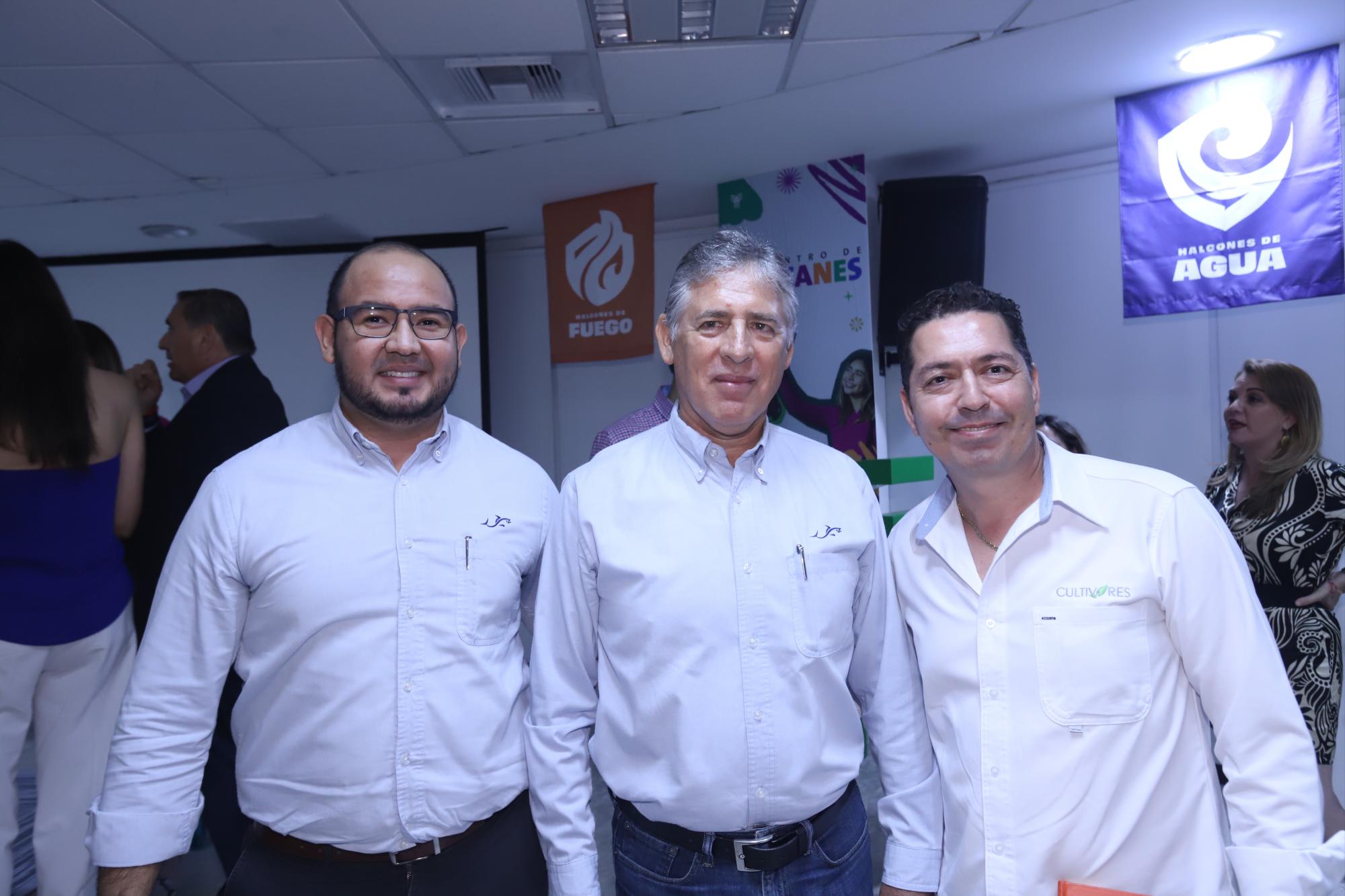 $!Fernando Murillo, Evaristo Villa y Édgar Padilla.