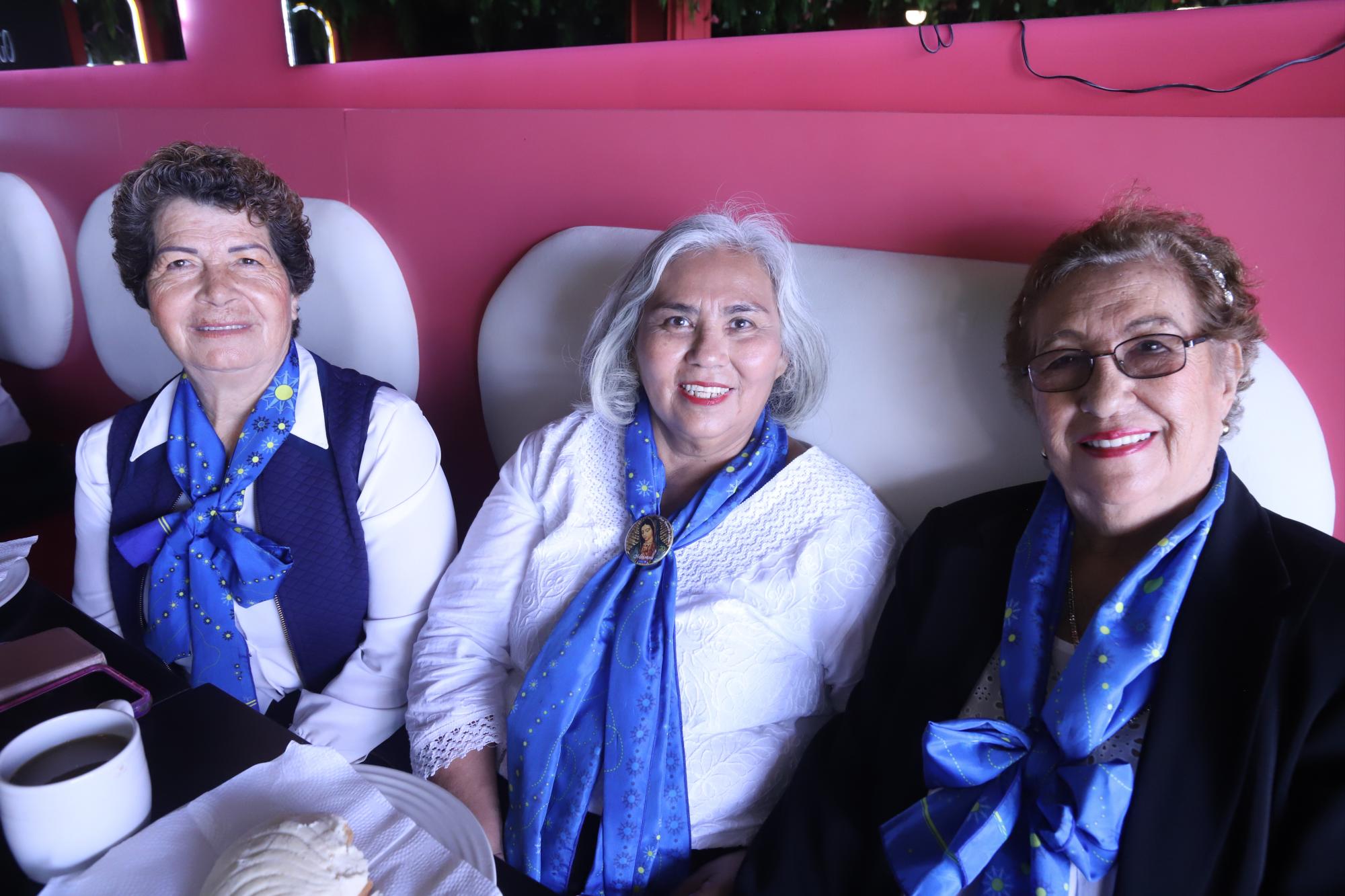 $!Cuquita Rodríguez, Maripaz Galicia, María Guadalupe Samaniego.