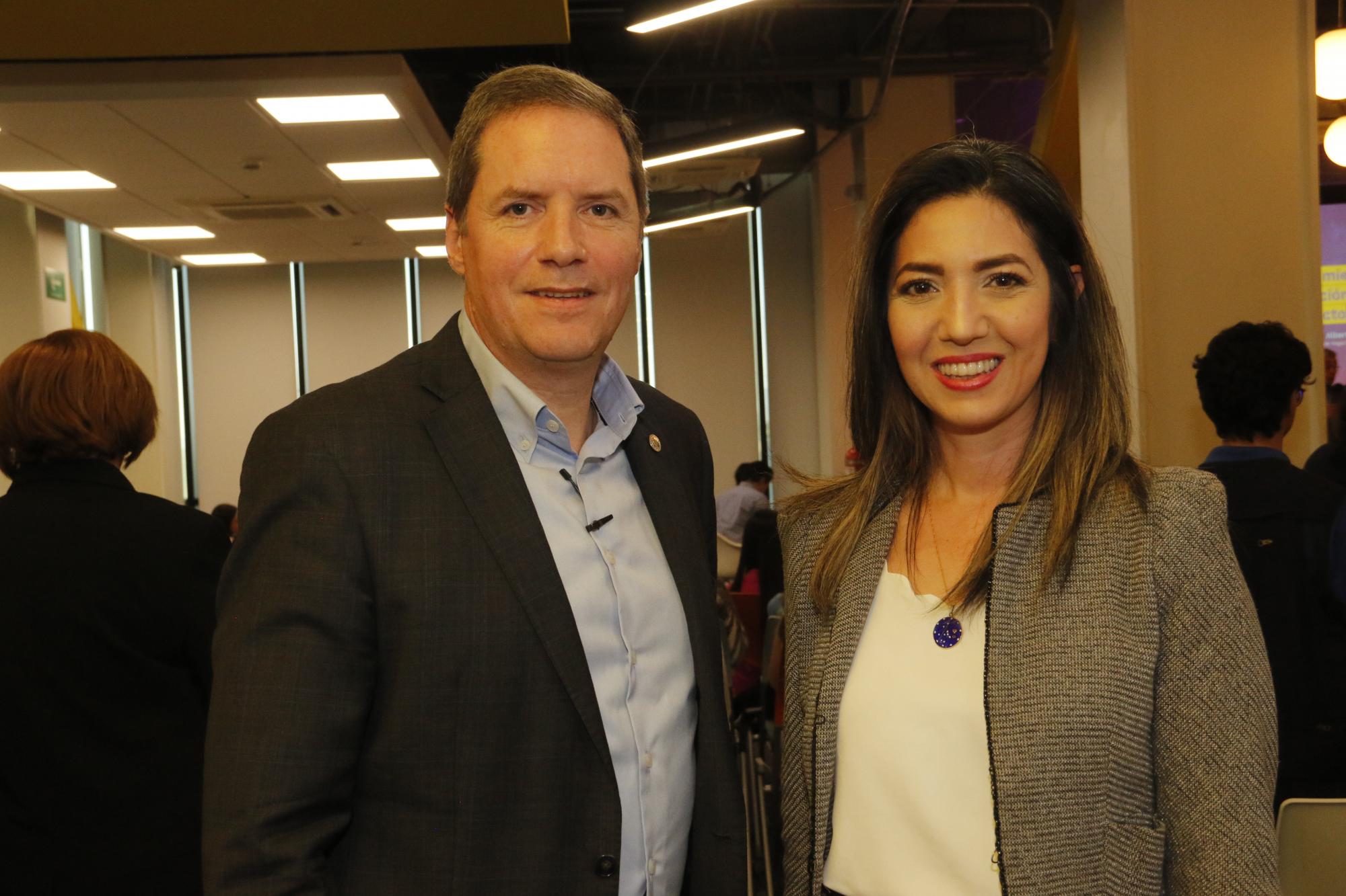 $!Richard Huett y Seibi Ninomiya.