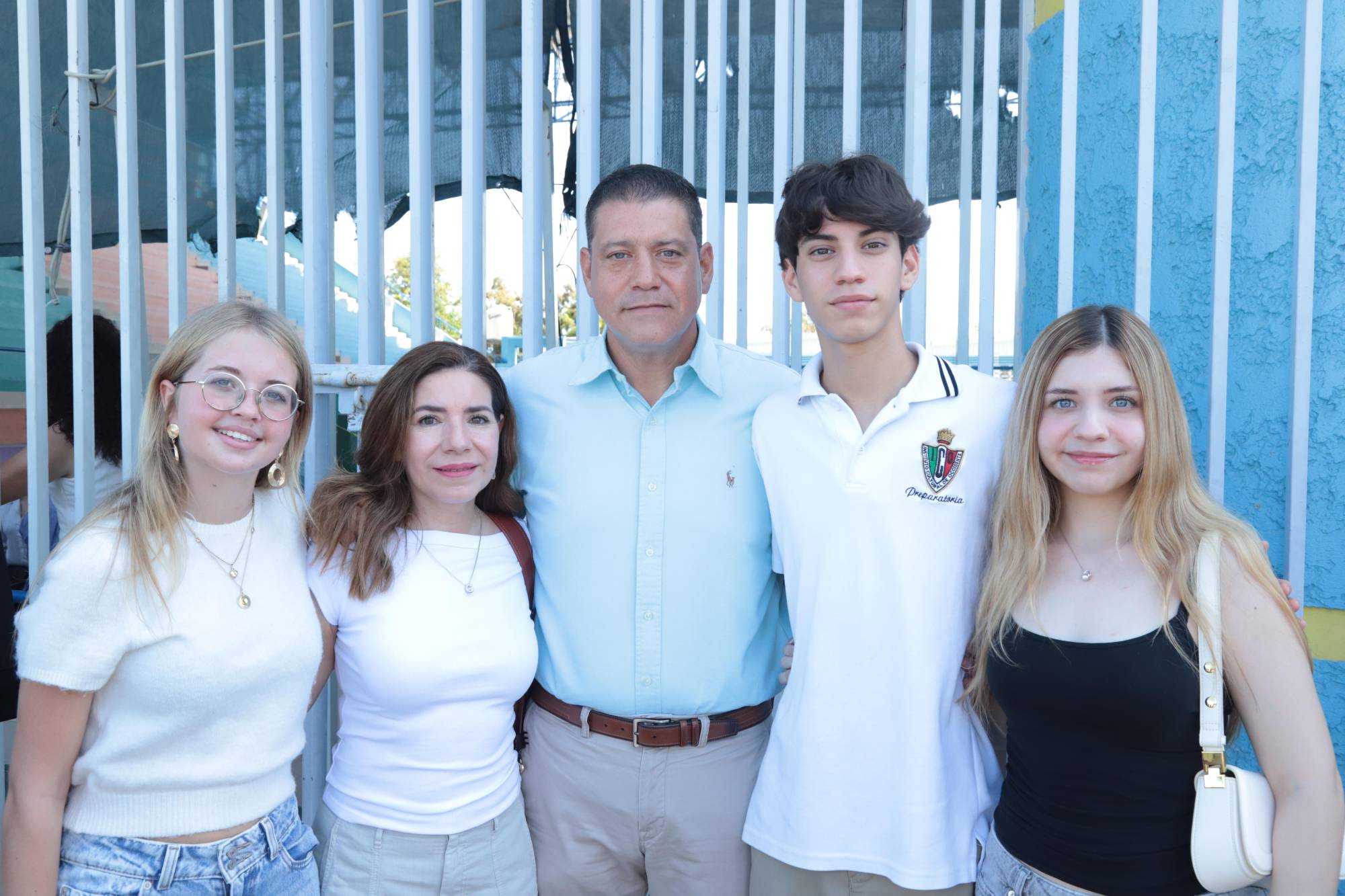 $!Amelie Tesdorpf, Carolina Quesada, Mario González, Luis Mario González y Andrea González.