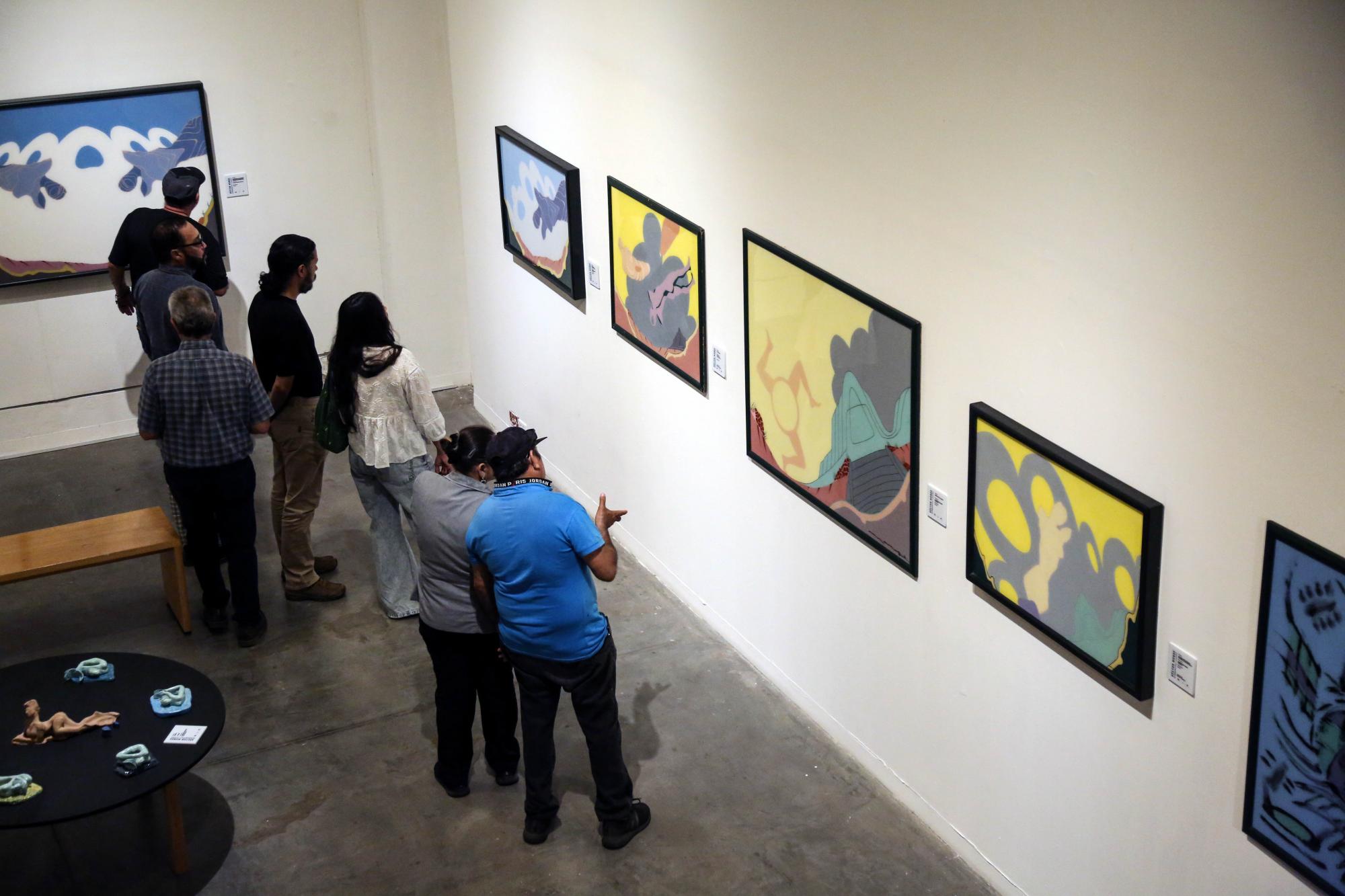$!Abre Héctor Monge su exposición ‘Retrospectiva y Lillyput’