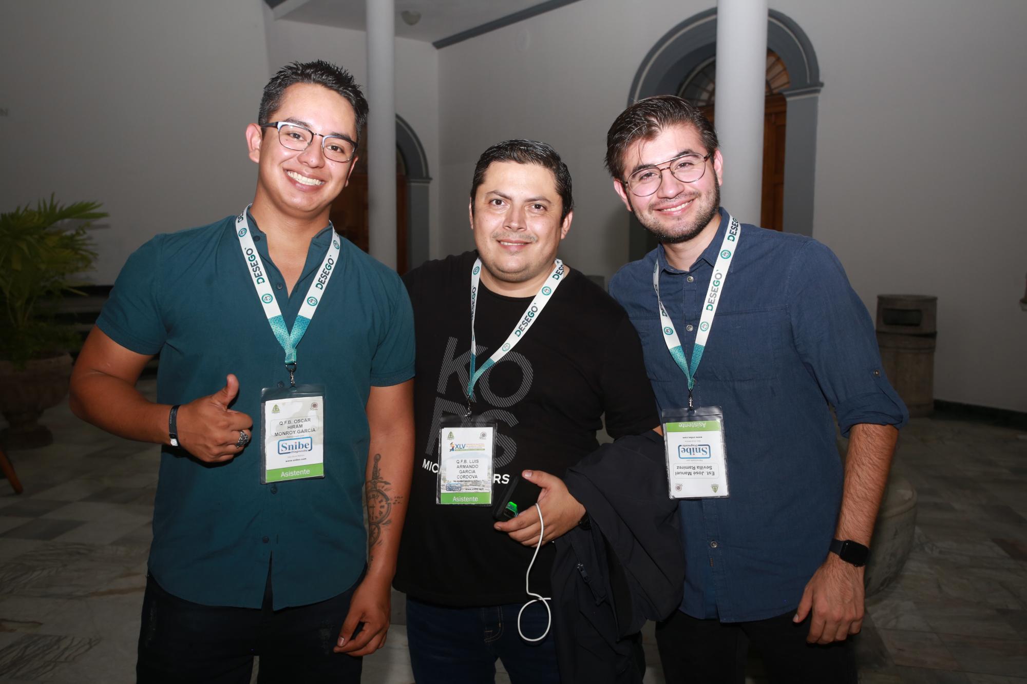 $!Óscar Monroy, Luis García y Nezahualcóyotl Preciado.