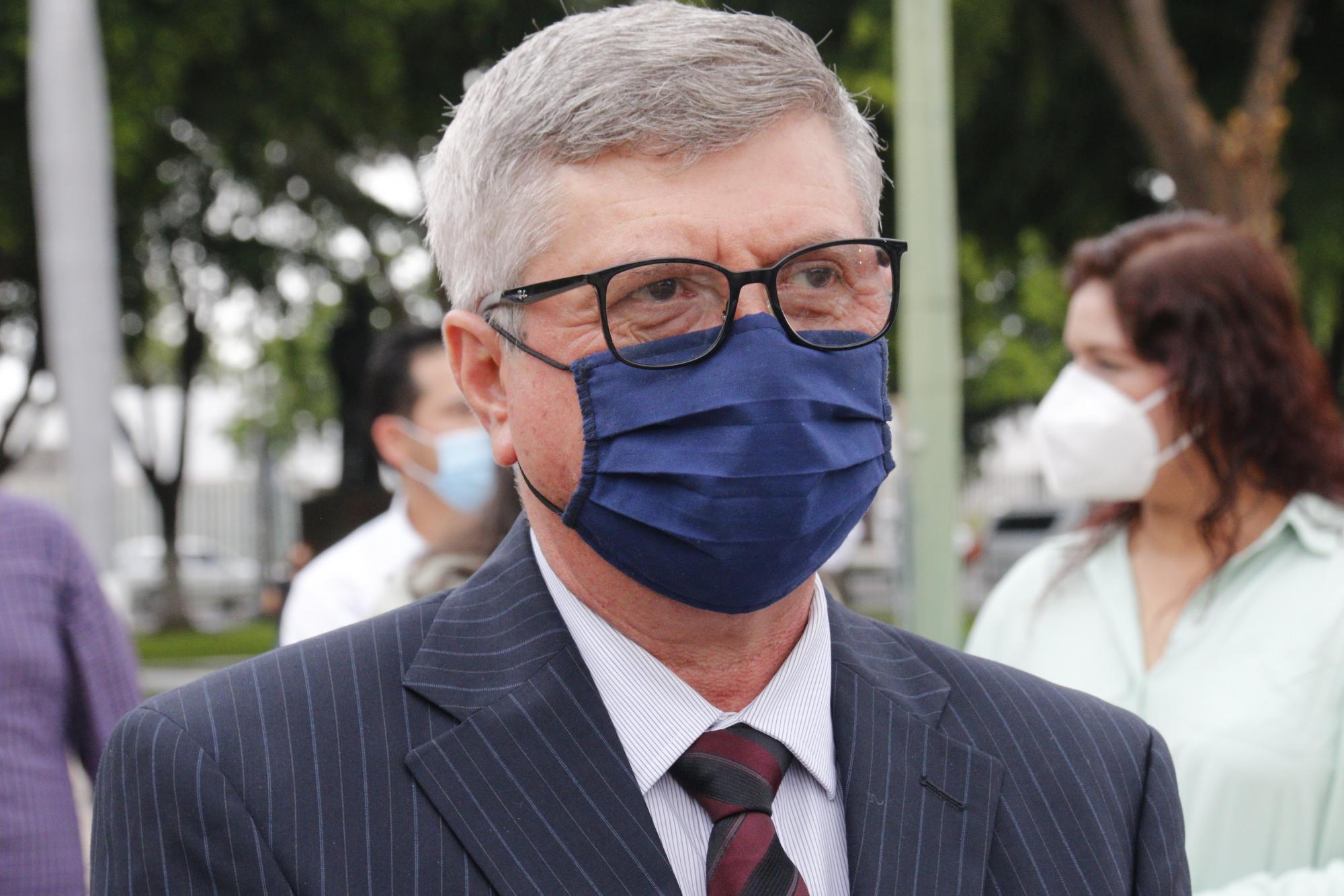 $!El Secretario habló de los avances y los pendientes.