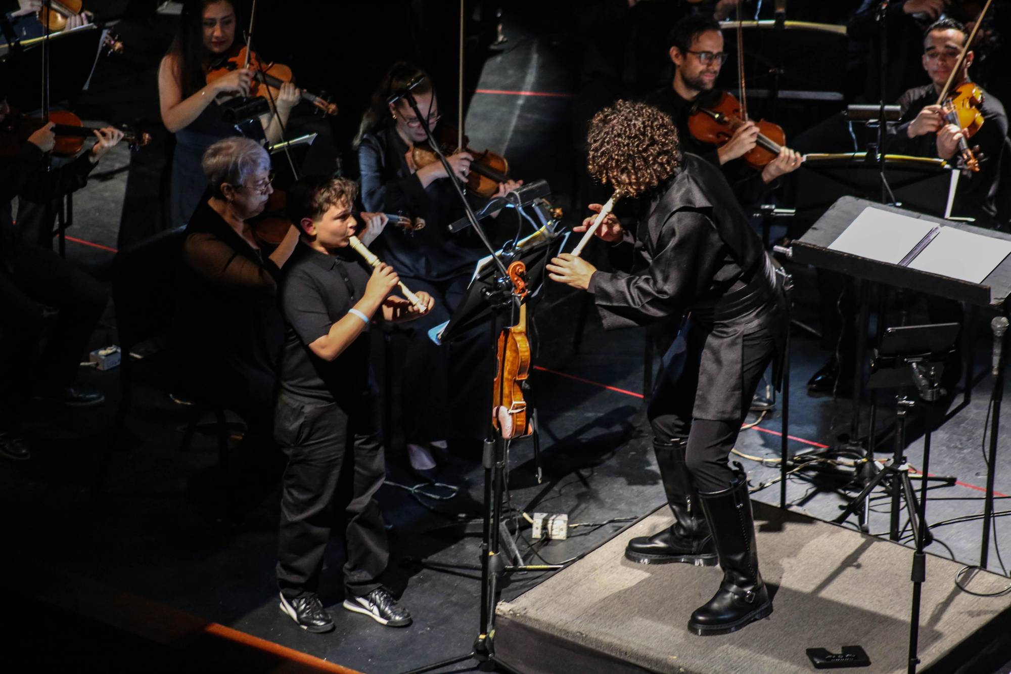 $!La Fuerza acompañó a la OSSLA en un espectacular Star Fest Sinfónico