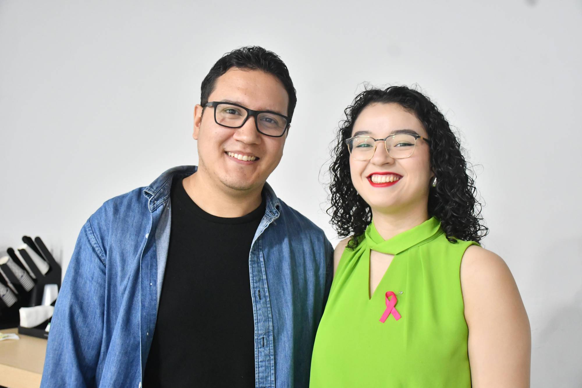 $!Marco Tulio Camacho y Paulina Otáñez.