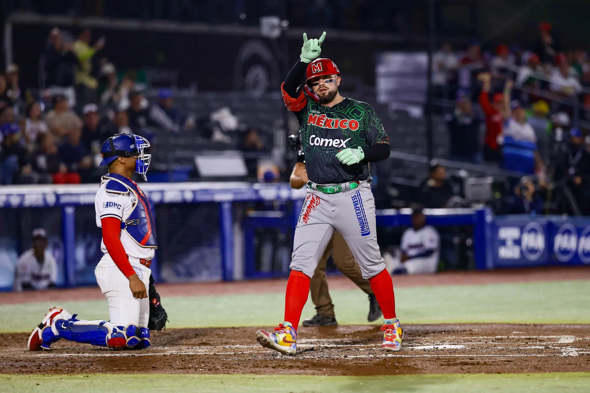 $!Charros de Jalisco desata feroz ofensiva y queda cerca de noquear, en triunfo ante Federales de Chiriquí