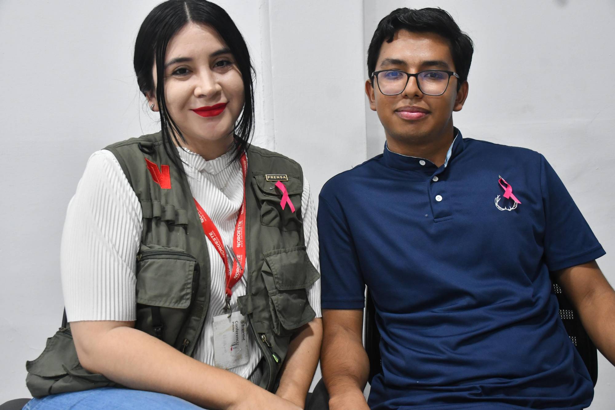 $!Belem Angulo y Roberto Nájar.