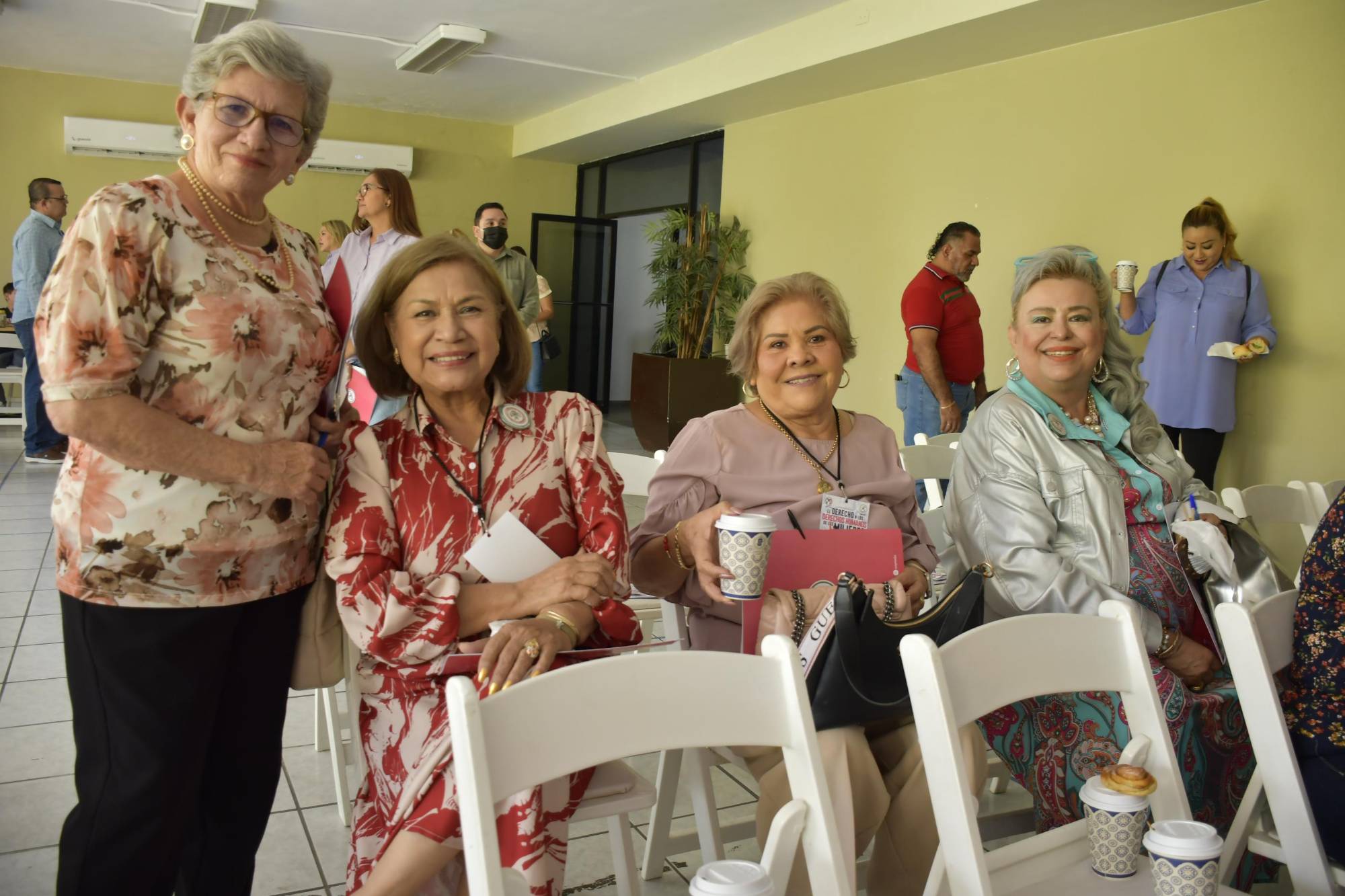 $!Rosa Martínez, Elvira Vega, Rafaella Valenzuela y Ceci Verdugo.