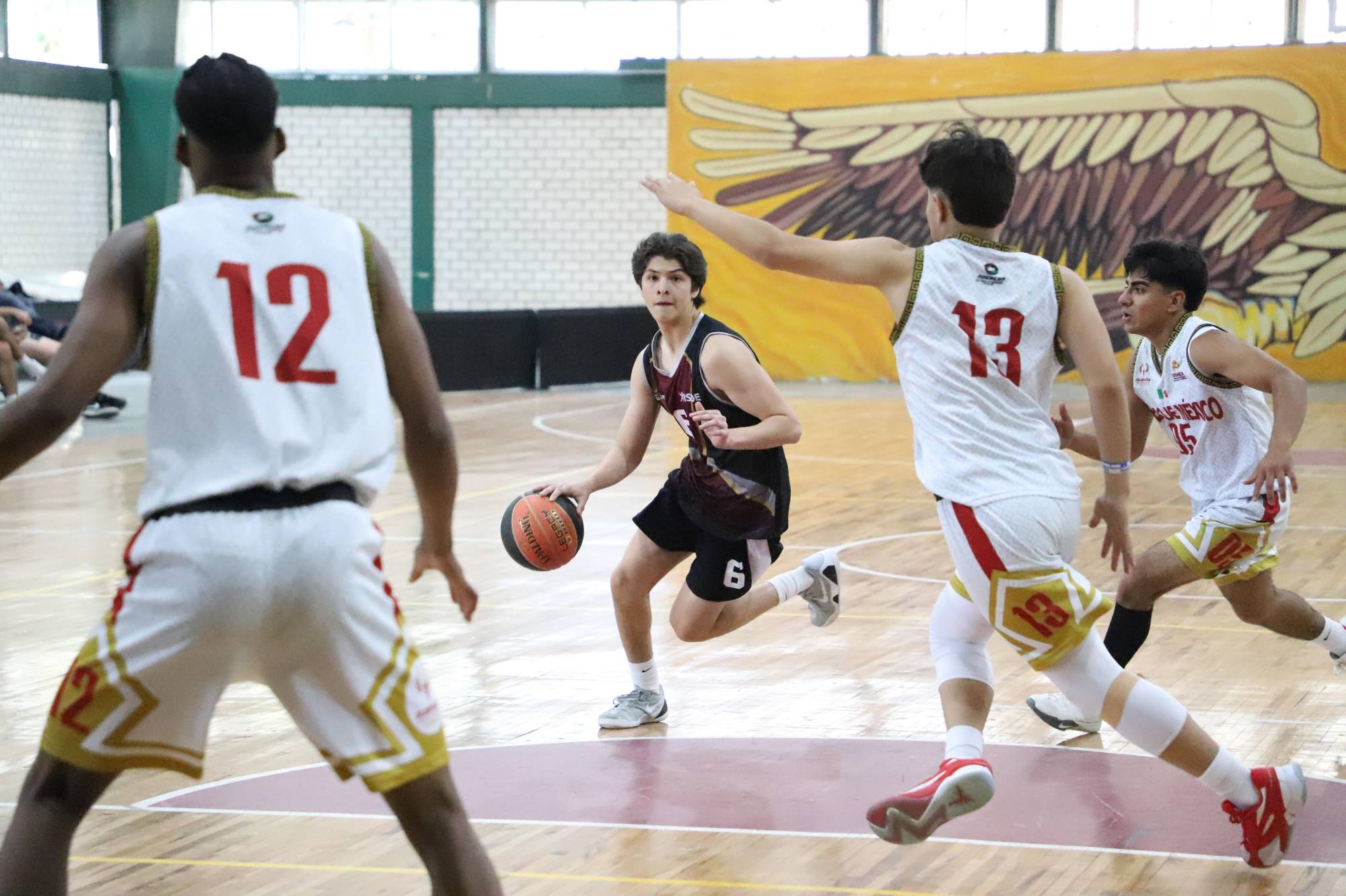 $!Sinaloa cae en su debut de basquetbol en Olimpiada Nacional Conade