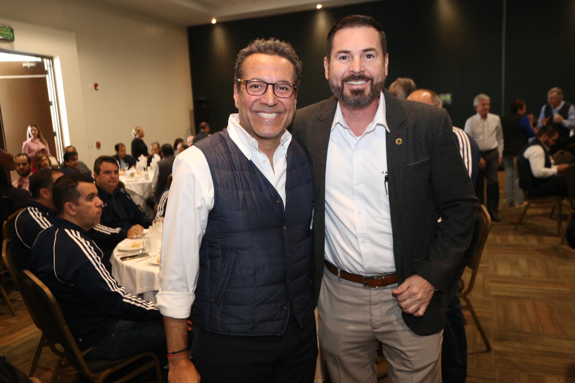 $!Luis Osuna Vadaurri y Sergio Rojas.