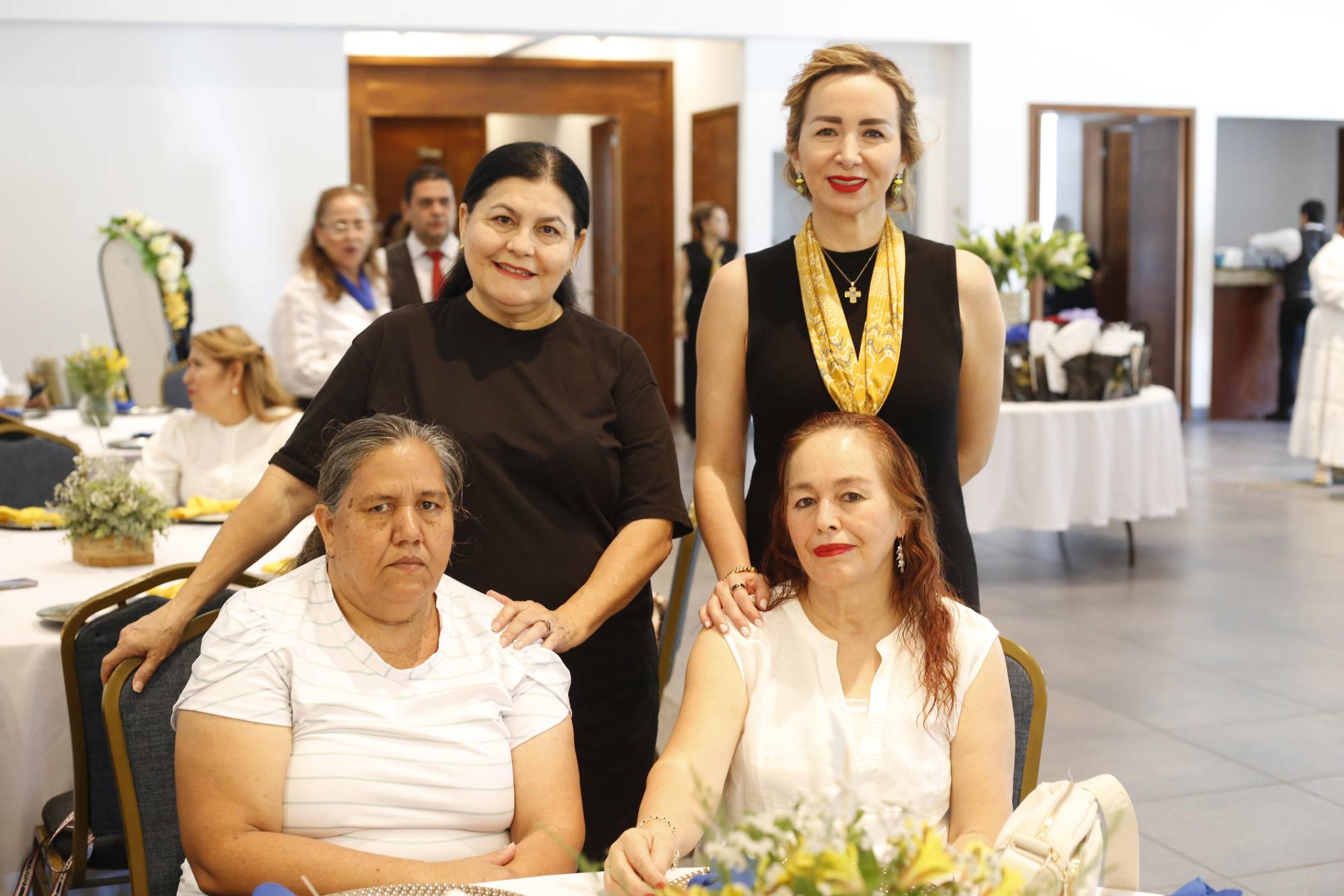 $!Rosa Verdugo, Aurora Escobar, Charito Figueroa y Rebeca Navidad.