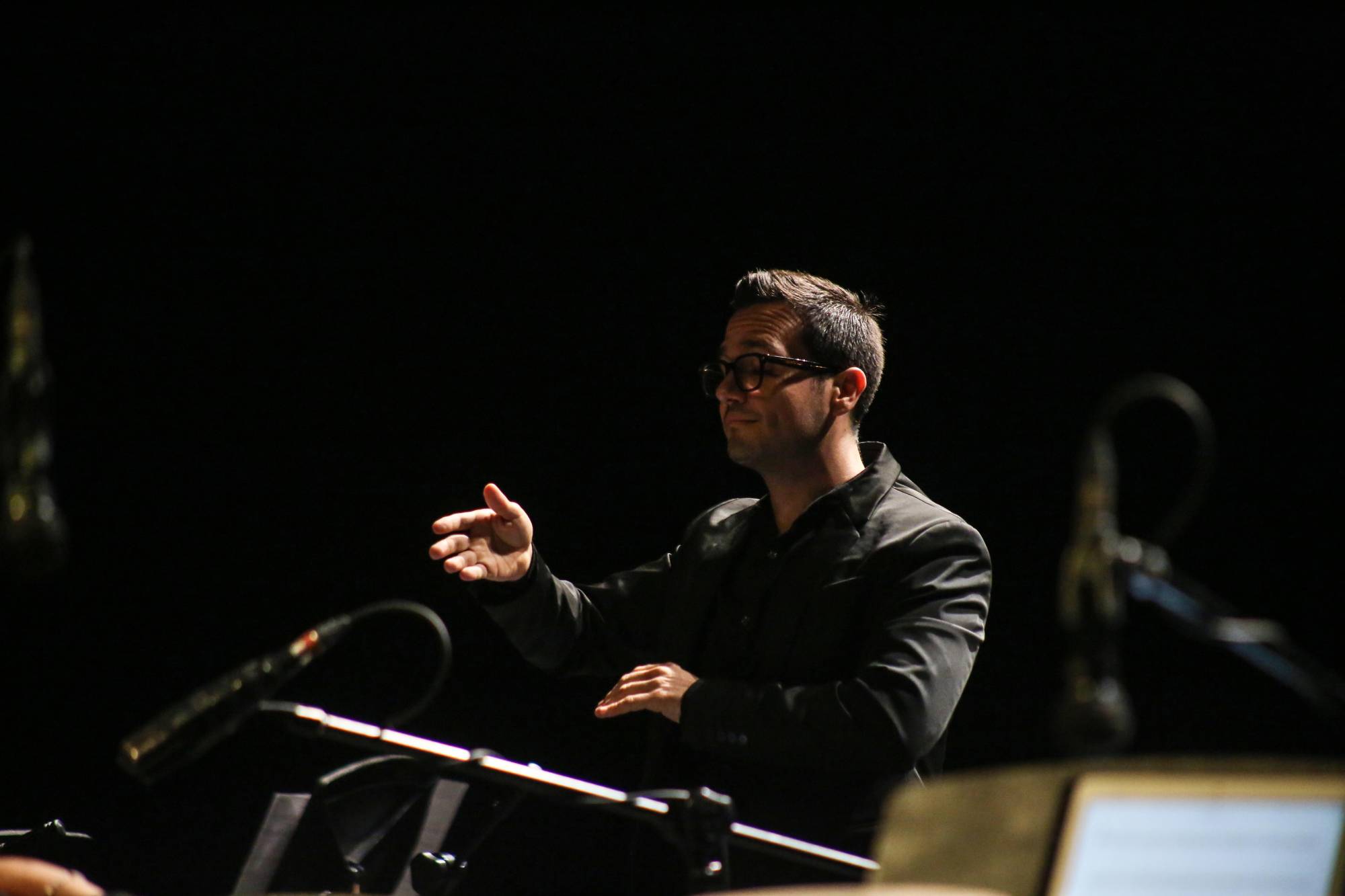 $!El concierto estuvo bajo la dirección de Sergio Freeman.