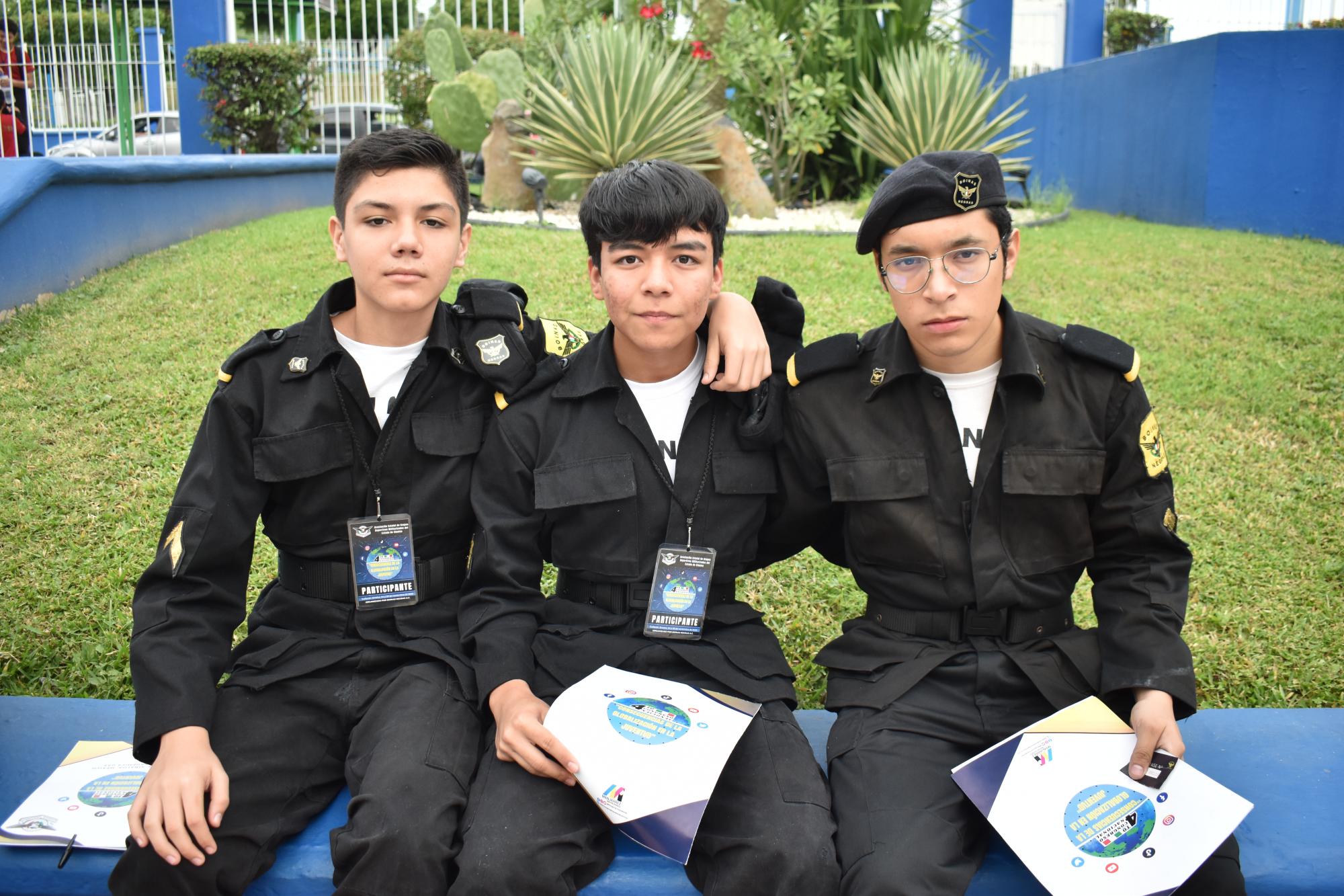 $!Manuel López, Damián García y Luis Marcos.