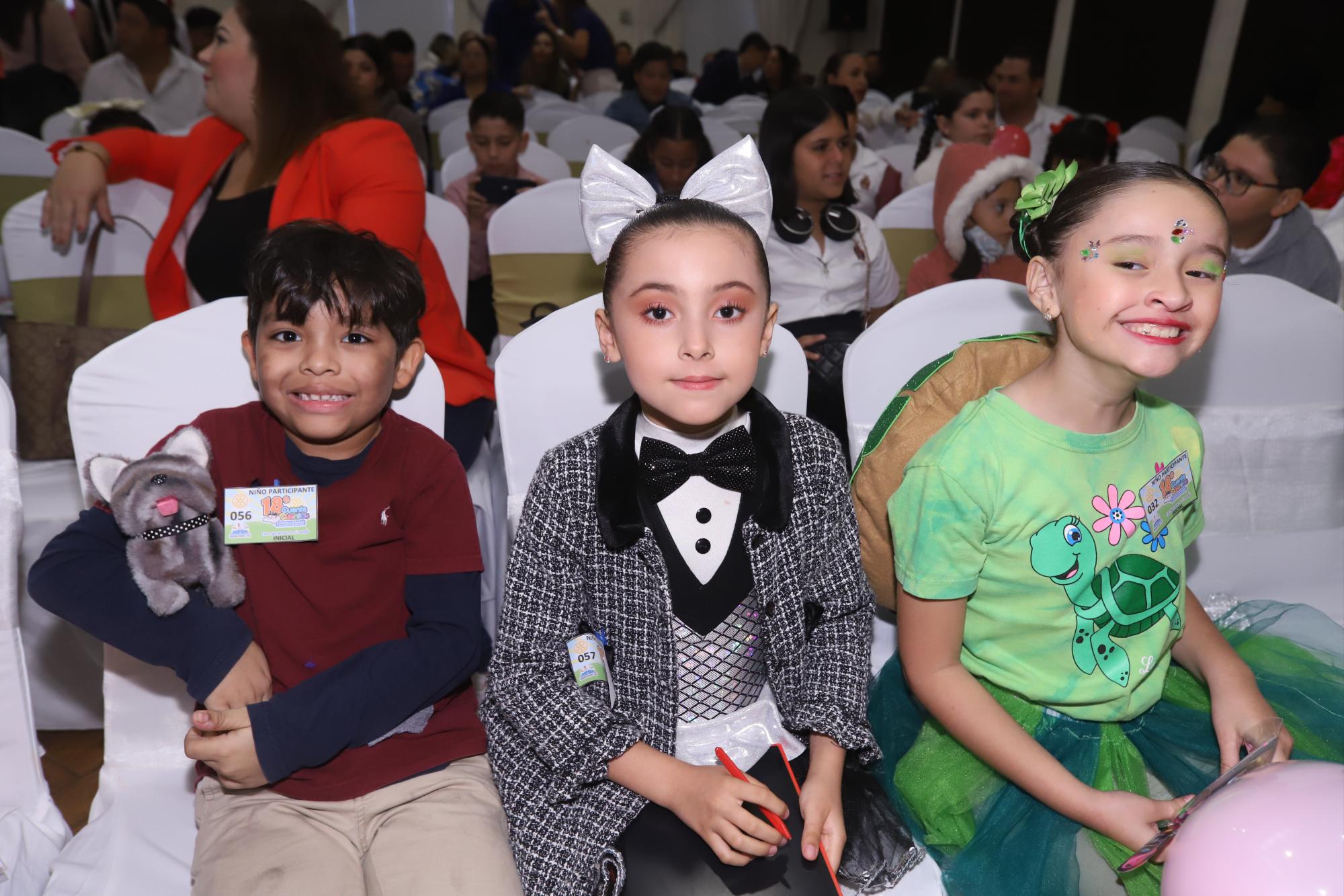 $!Liam Ulloa, Sofía Zataráin y Samantha Pineda.