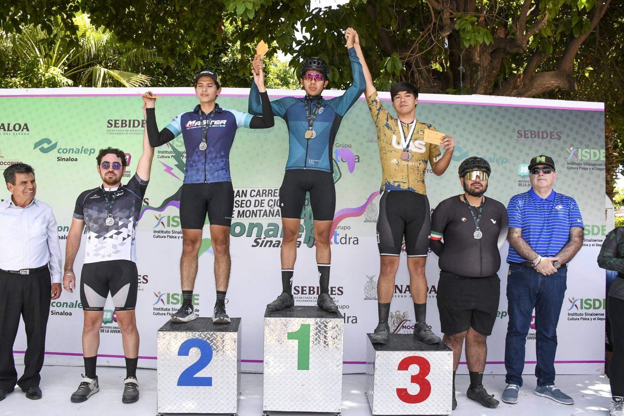 $!Conalep Sinaloa impulsa deporte y educación con carrera ciclista en Mocorito