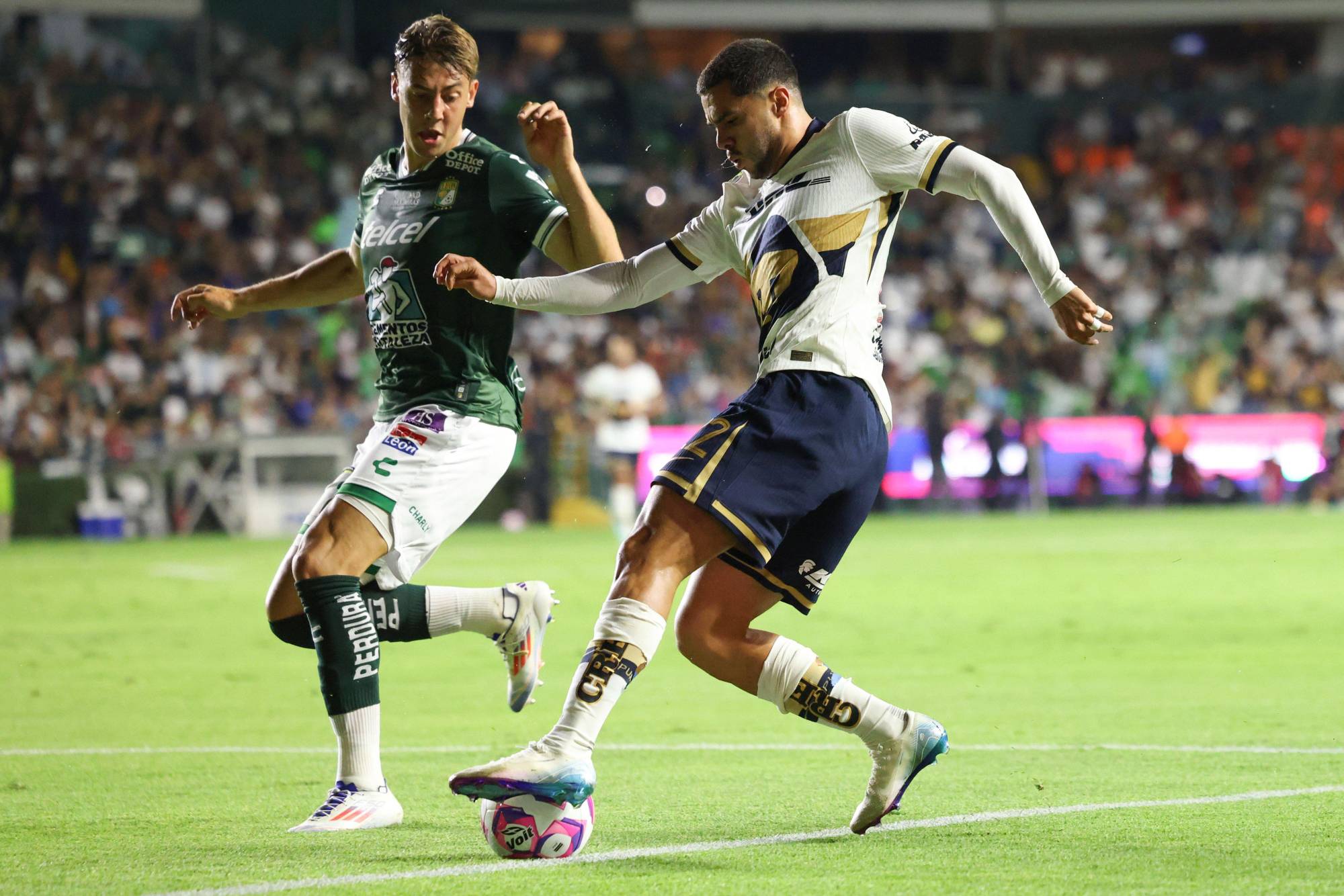 $!León y Pumas reparten puntos tras gol agónico de JJ Macías