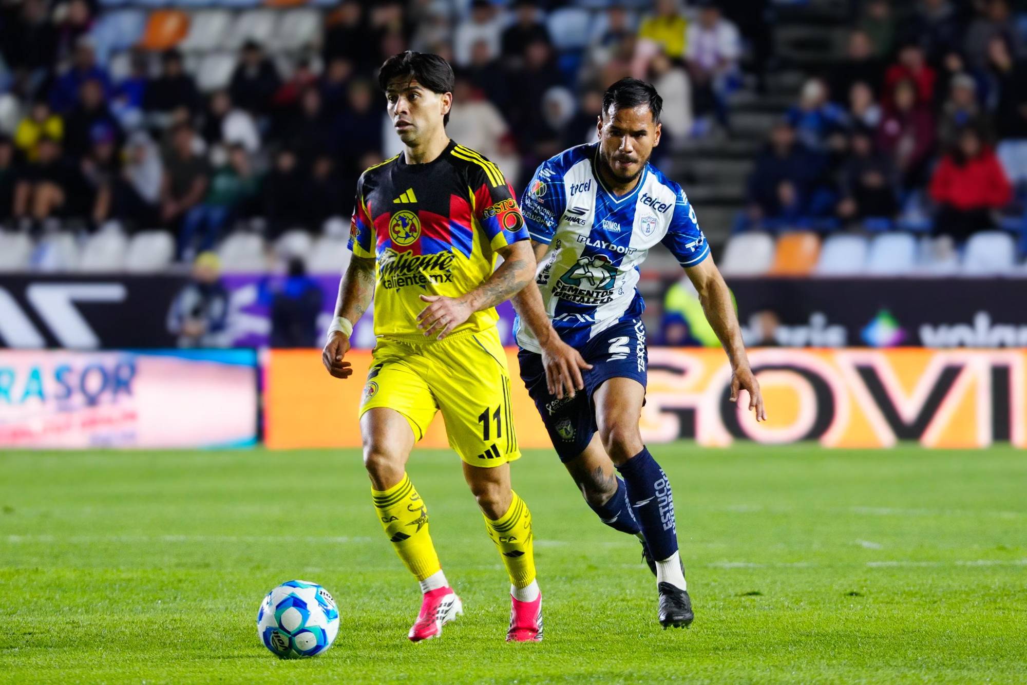 $!Pachuca y América firman empate sin goles en el Hidalgo