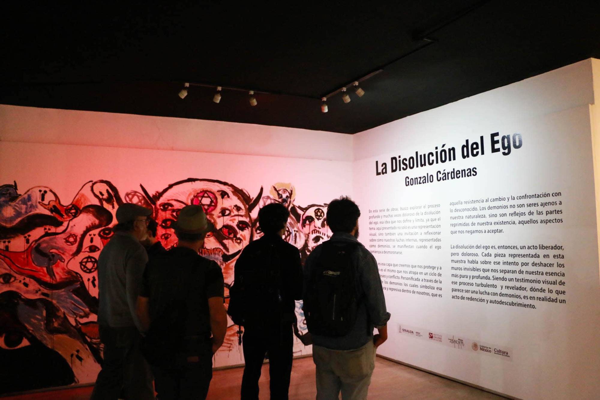 $!La disolución del ego estará en exhibición durante tres meses.