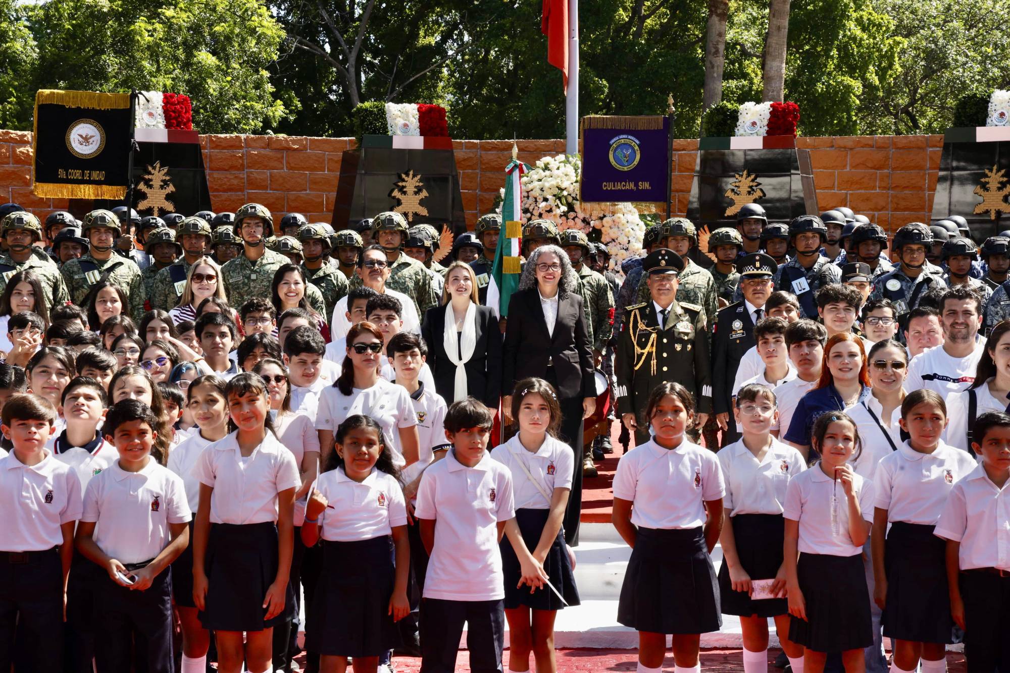 $!Conmemoran en Culiacán a los Niños Héroes; llaman a ciudadanos a enfrentar adversidades