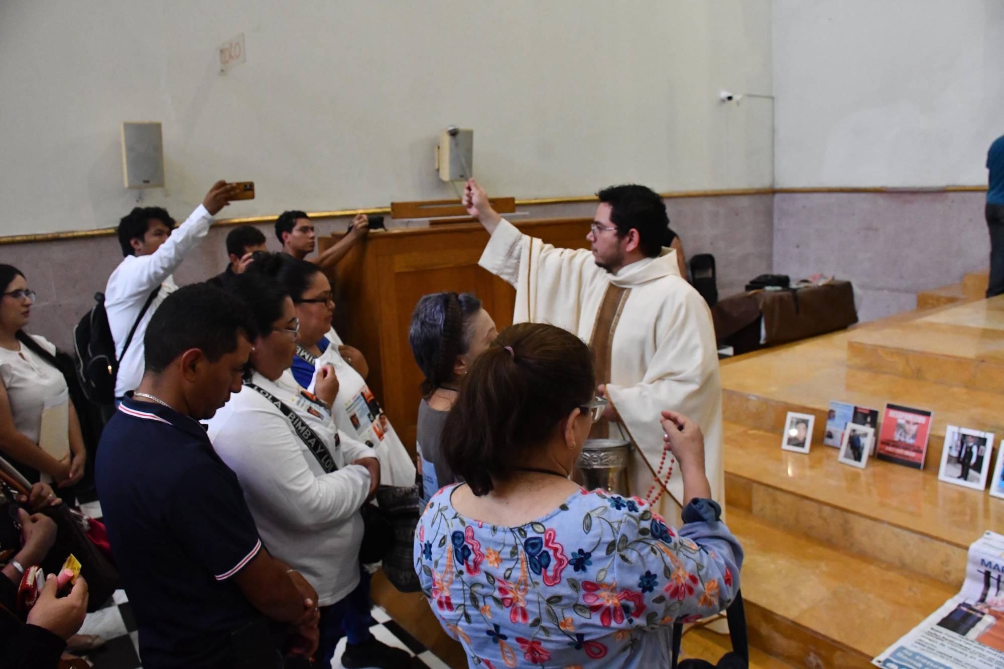 $!Recuerdan en misa a Ricardo y Ramsés, a cuatro meses de su desaparición en Aguaruto, Culiacán