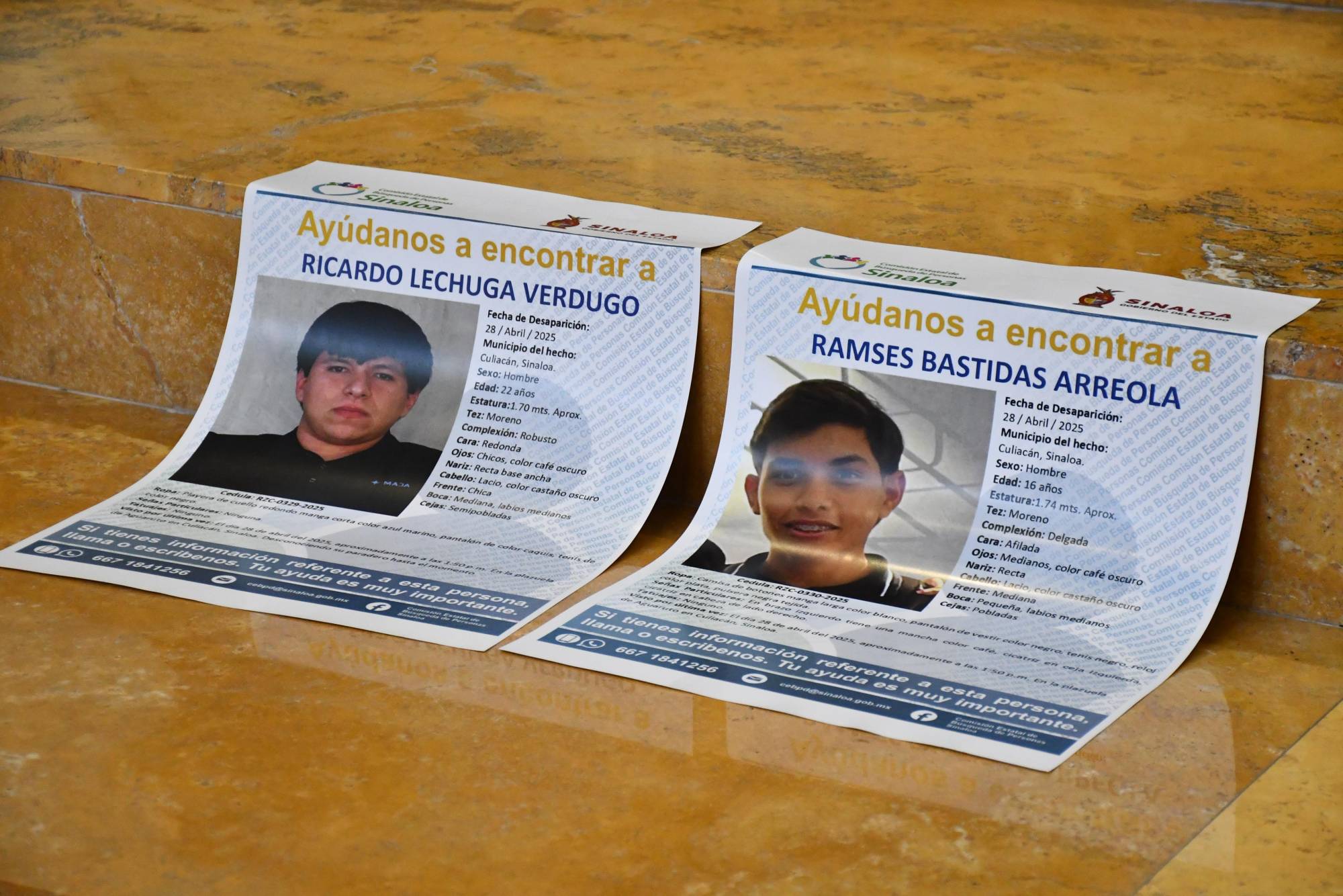 $!Recuerdan en misa a Ricardo y Ramsés, a cuatro meses de su desaparición en Aguaruto, Culiacán