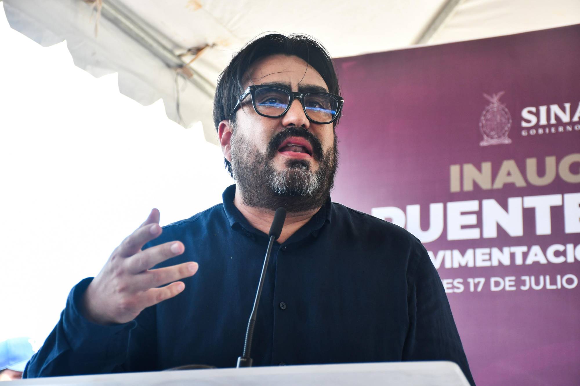 $!Inauguran puente Santa Fe en Culiacán; inversión fue de casi $257 millones