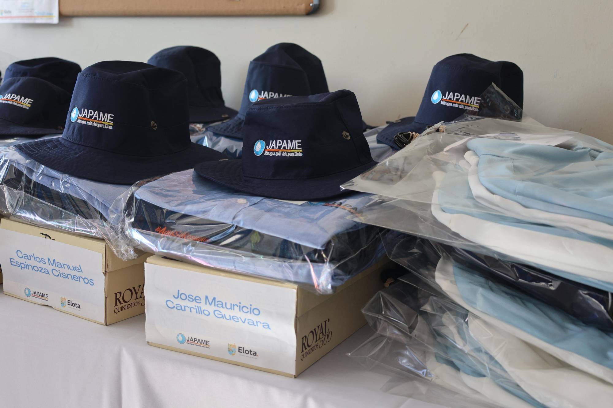 $!JAPAME entrega uniformes a su personal para mejorar condiciones de trabajo en Elota
