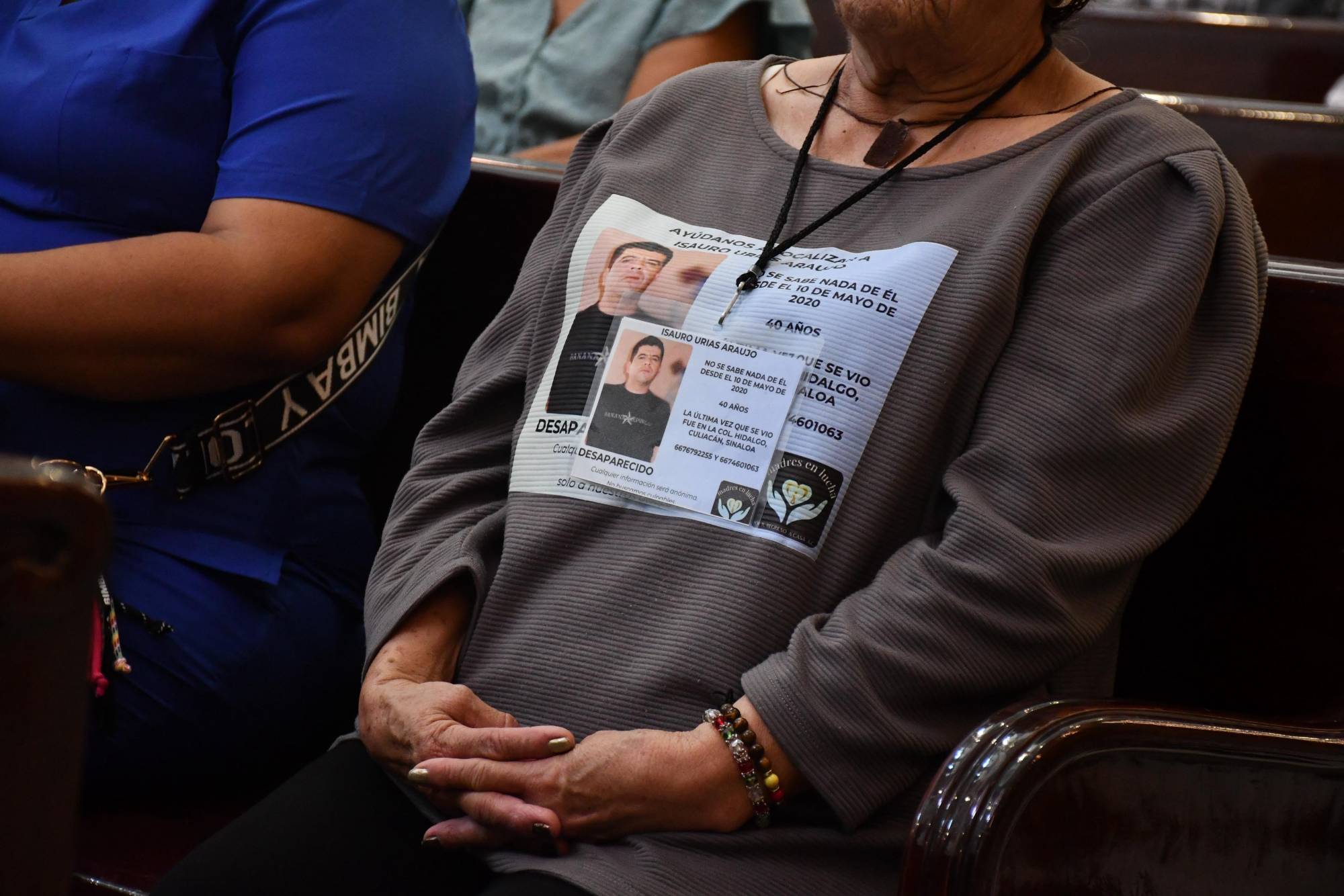 $!Recuerdan en misa a Ricardo y Ramsés, a cuatro meses de su desaparición en Aguaruto, Culiacán