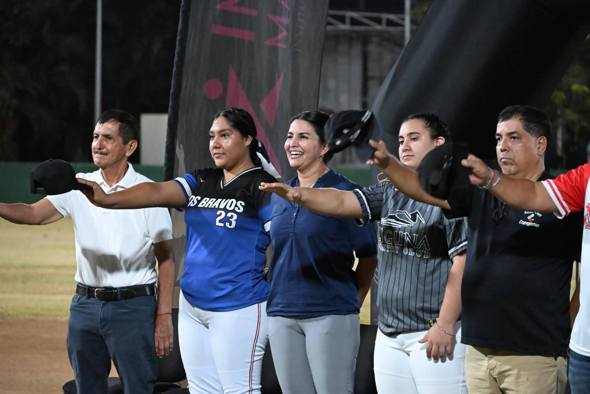 $!Inauguran la Liga Juvenil Nuevos Valores Imdem con homenaje a peloteros locales