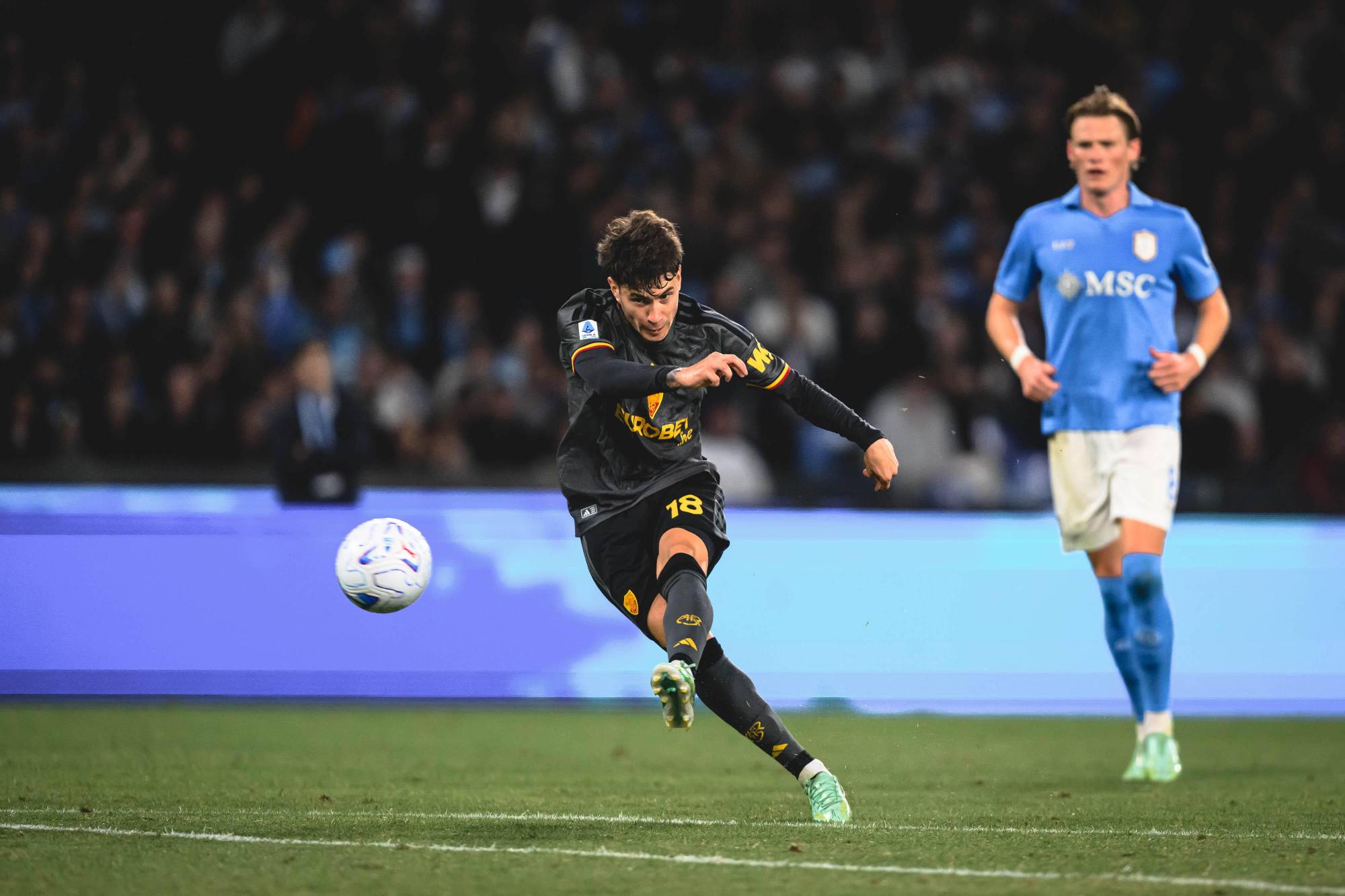 $!Napoli y Roma firman un espectacular empate 3-3 en la Jornada 8 de la Serie A