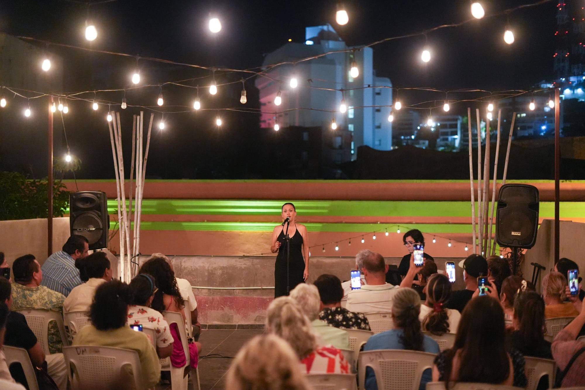 $!Mary Murillo en uno de sus interpretaciones.