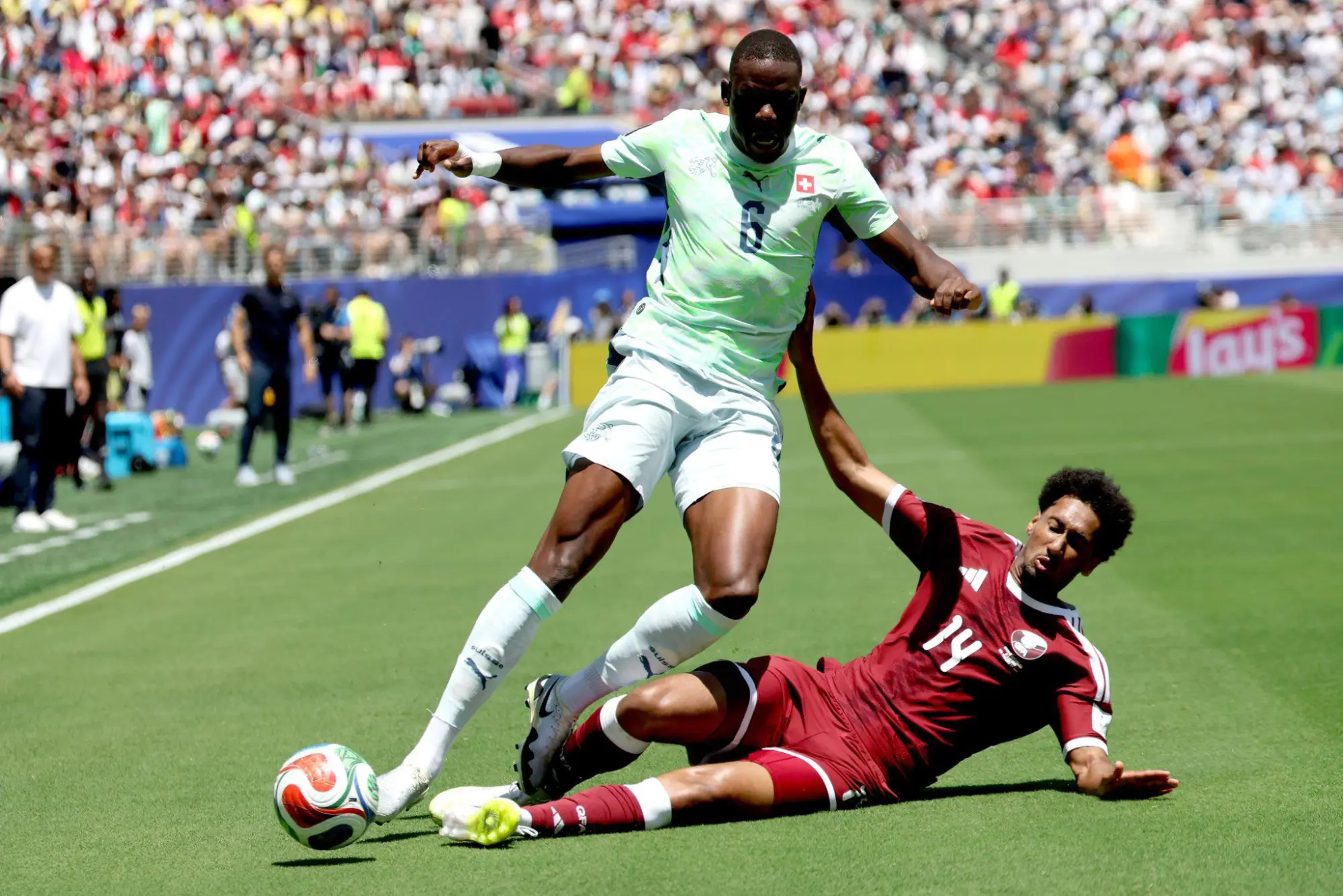 $!Qatar rescata histórico empate ante Suiza y suma su primer punto en una Copa del Mundo