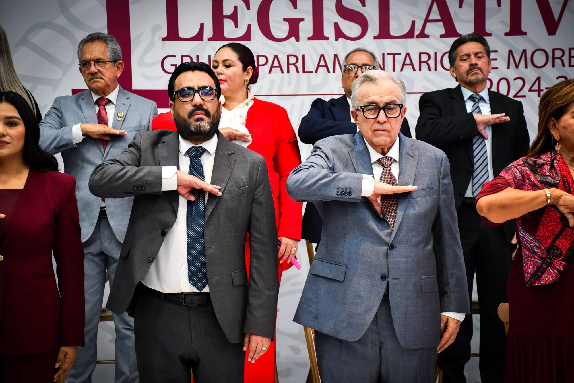 $!Reconoce Grupo Parlamentario de Morena deuda con población ante la crisis en Sinaloa