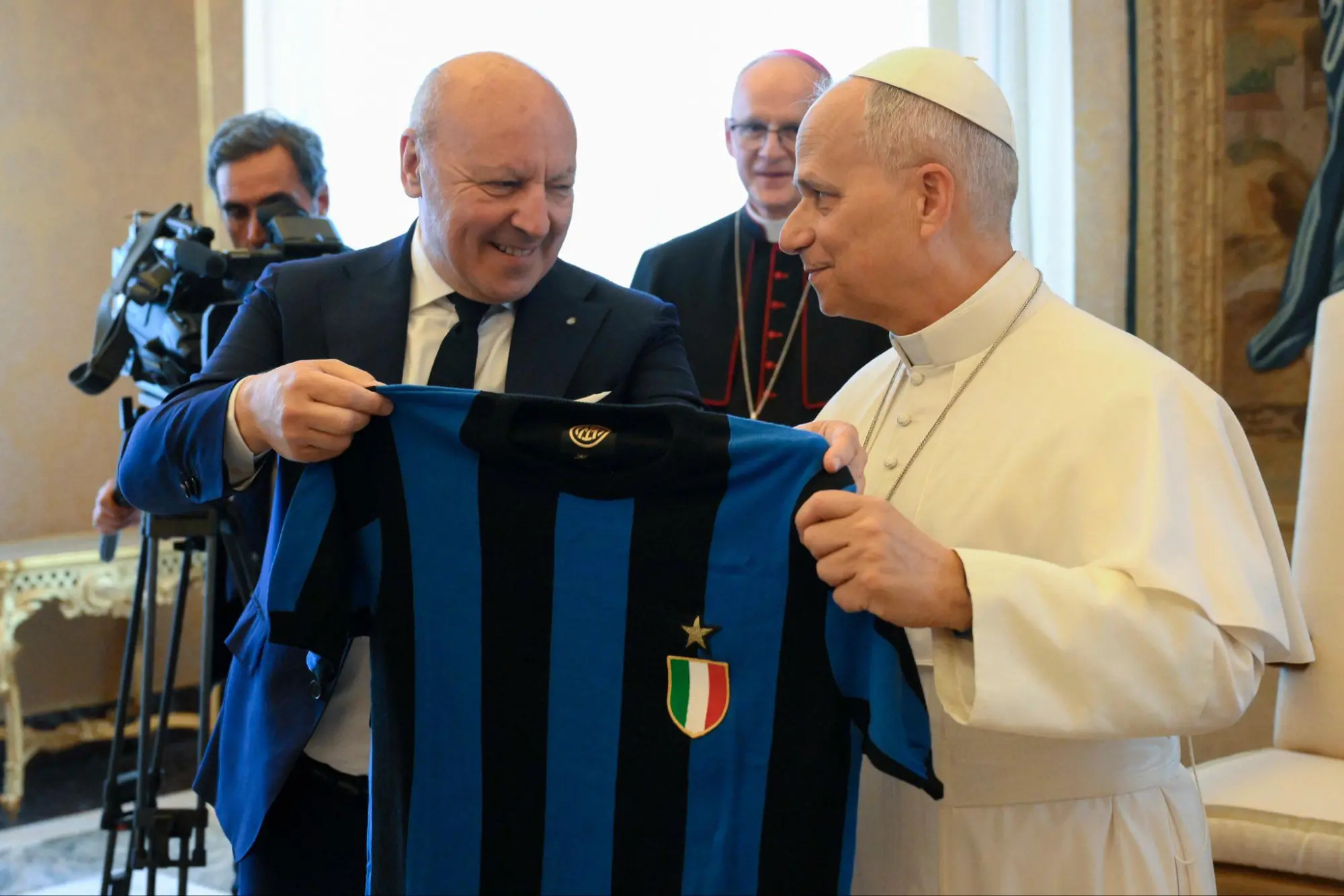 $!Inter celebra Scudetto con el Papa y golea 3-0 a Lazio