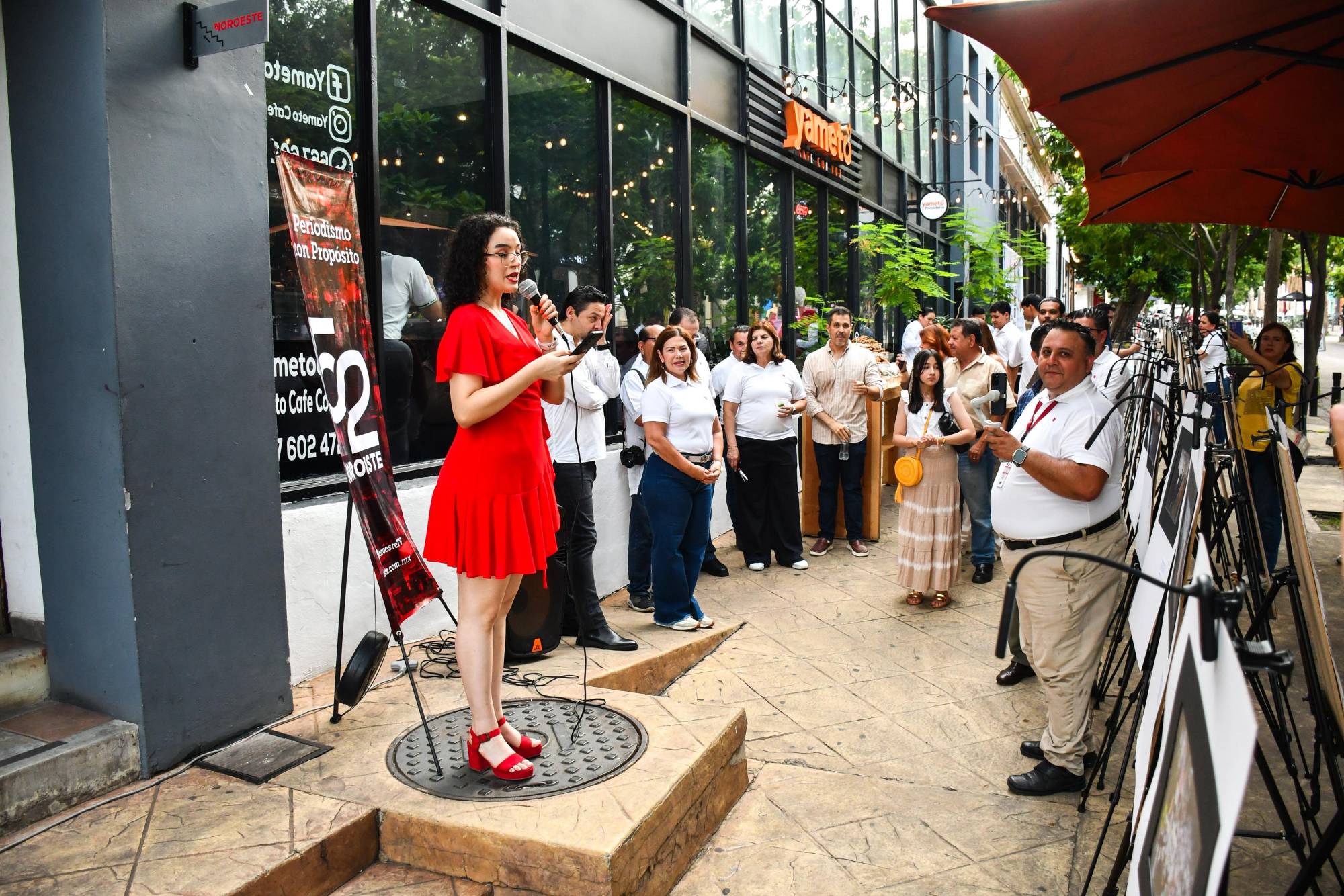 $!Noroeste celebra 52 años con muestra fotográfica en Paseo del Ángel, en Culiacán