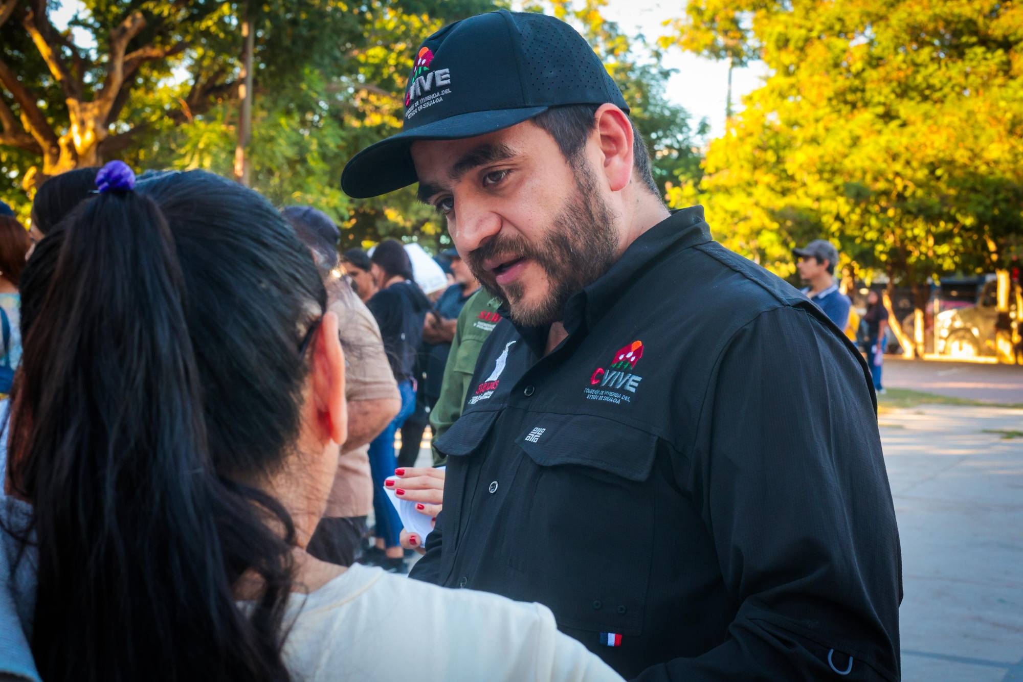 $!Reciben desplazados atención en jornada de apoyos en la colonia Lombardo Toledano, al norte de Culiacán