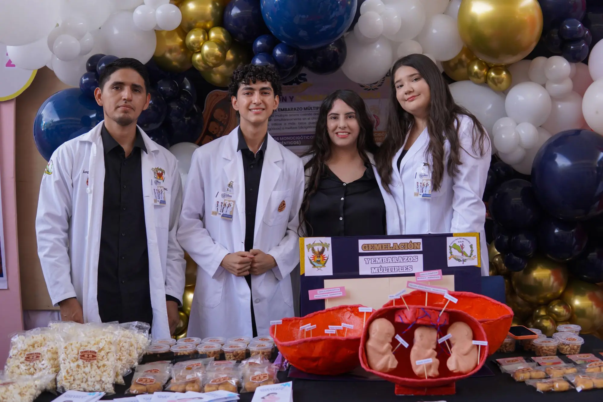 $!Estudiantes de Medicina de la UAS deslumbran en el ‘Embrio Blast 2026’