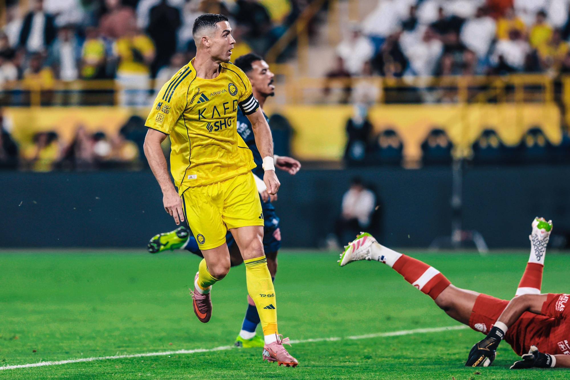 $!Cristiano Ronaldo, héroe a los 40: doblete y remontada del Al Nassr ante Al Feiha