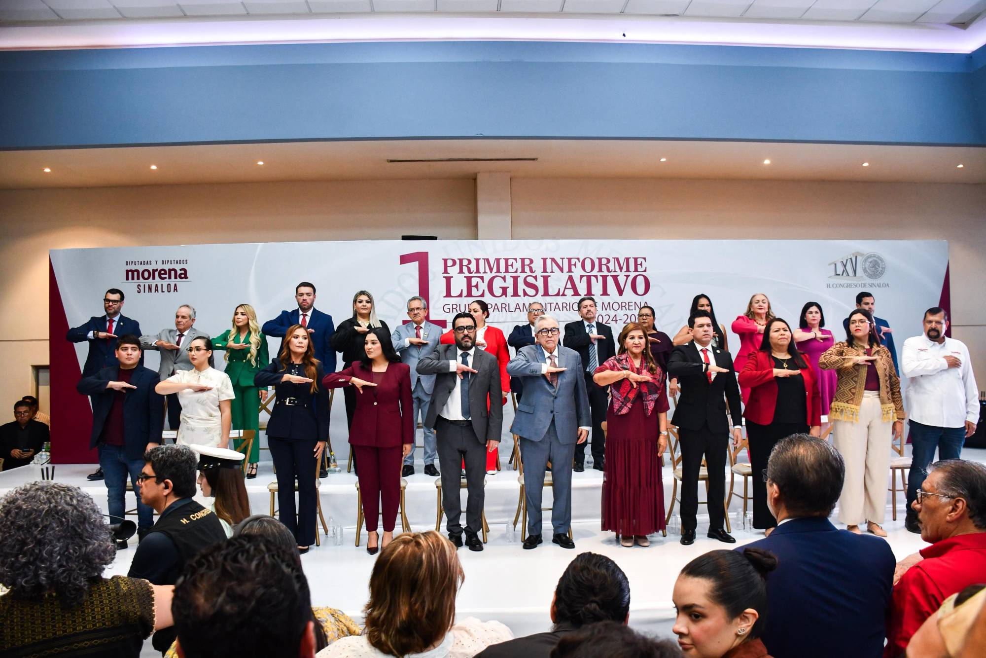 $!Reconoce Grupo Parlamentario de Morena deuda con población ante la crisis en Sinaloa