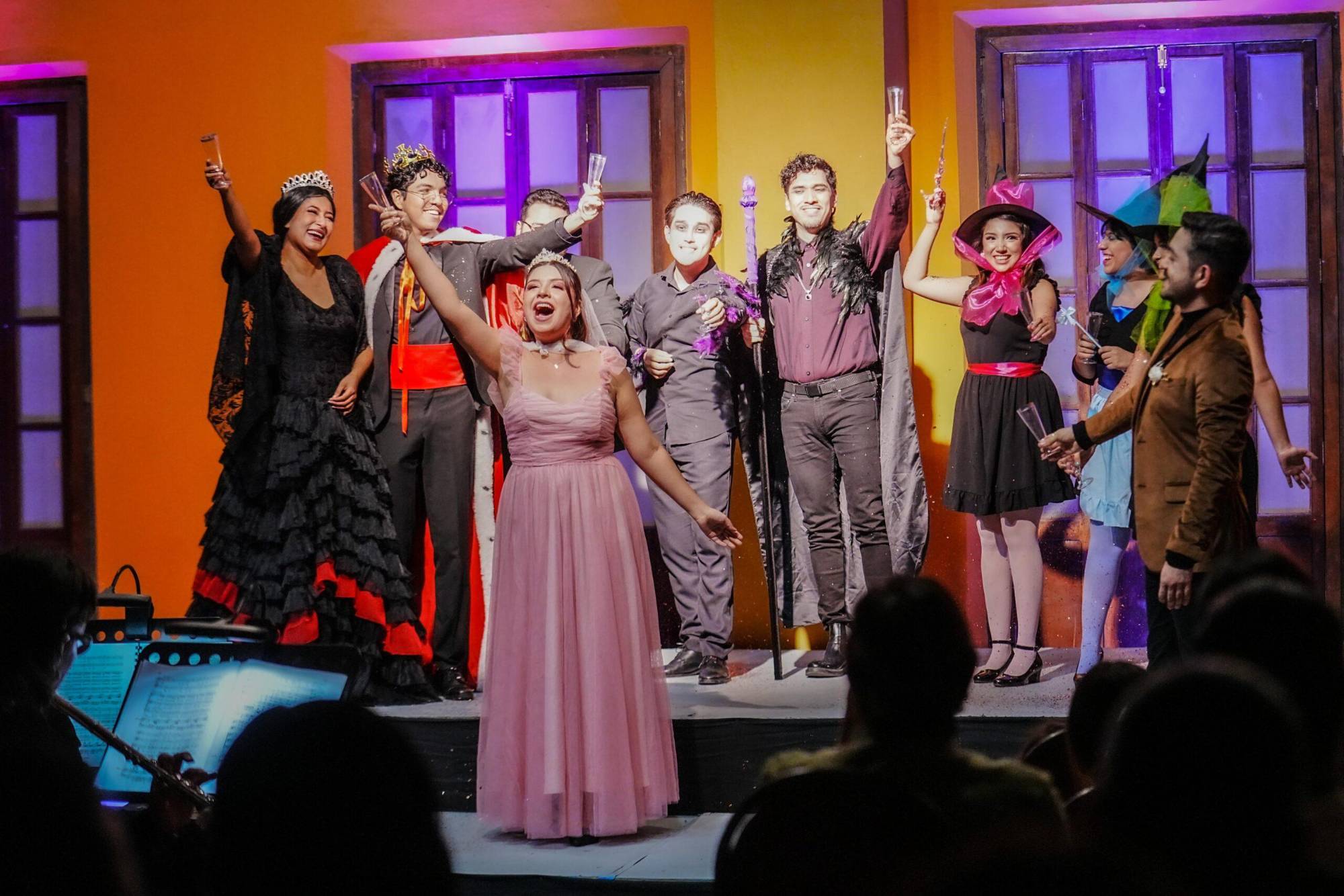 $!La primera parte del programa fue una delicada adaptación de La Bella Durmiente.