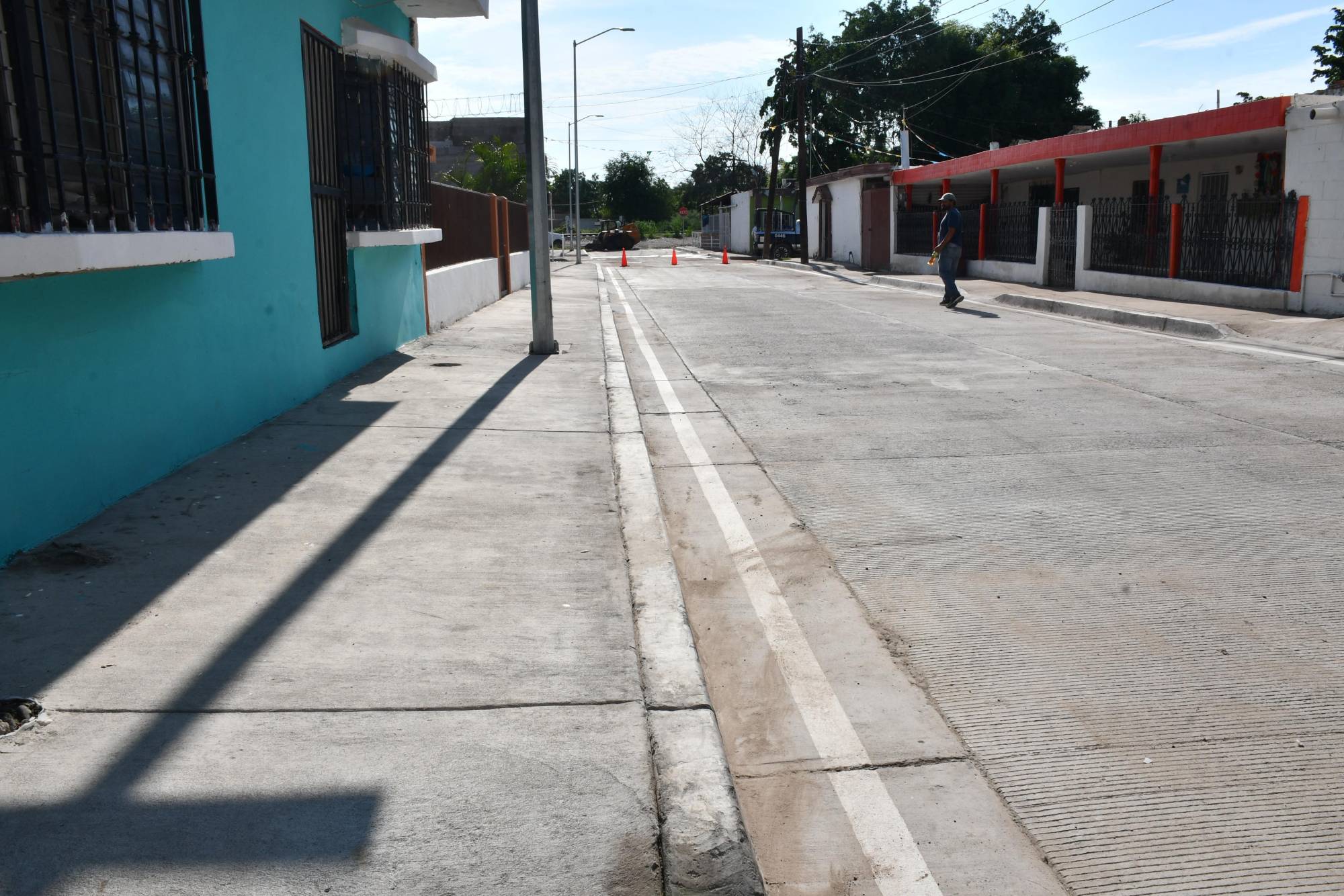 $!Entregan calles pavimentadas en sindicatura de Costa Rica, Culiacán