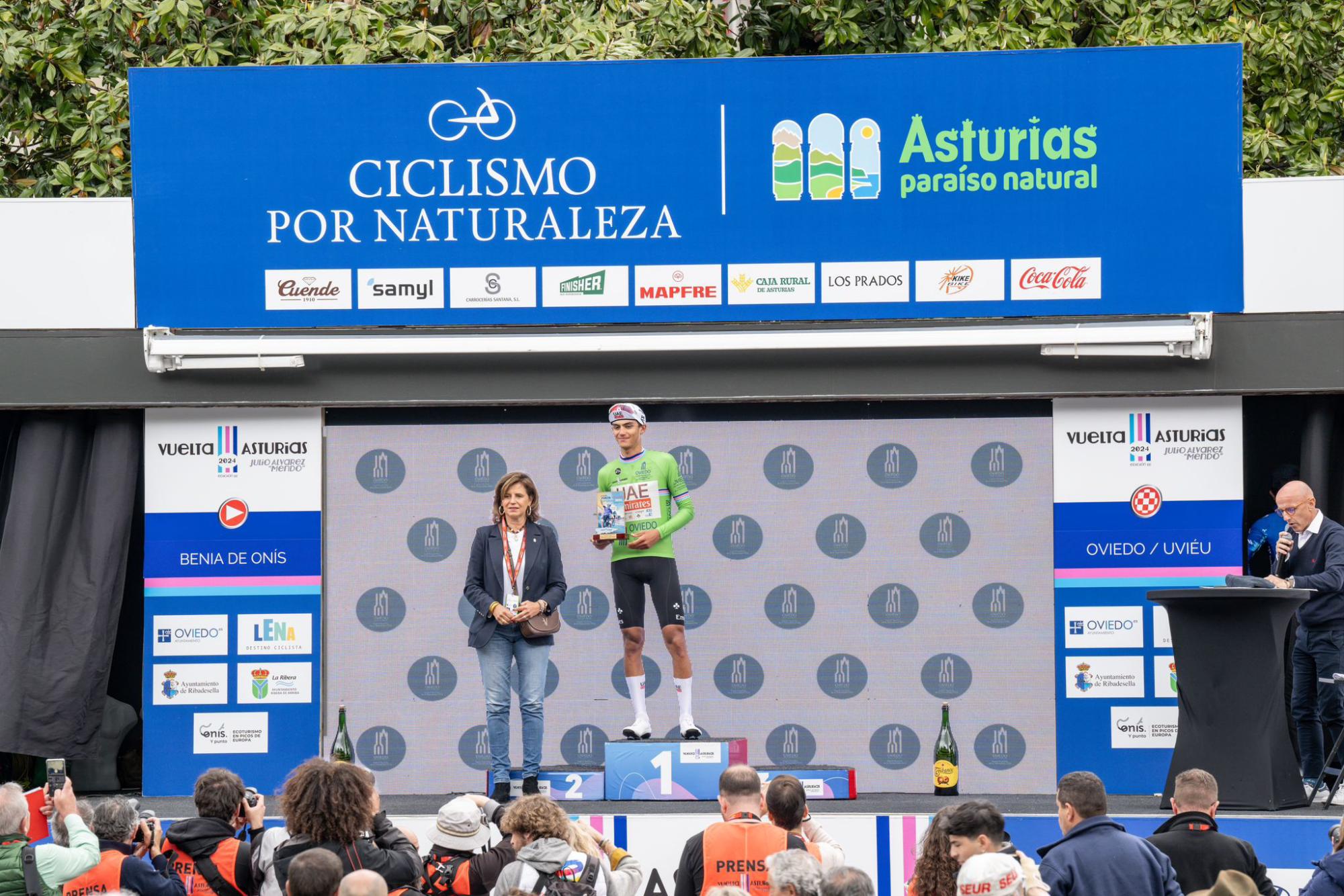 $!Méxicano Isaac del Toro conquista la Vuelta Asturias 2024