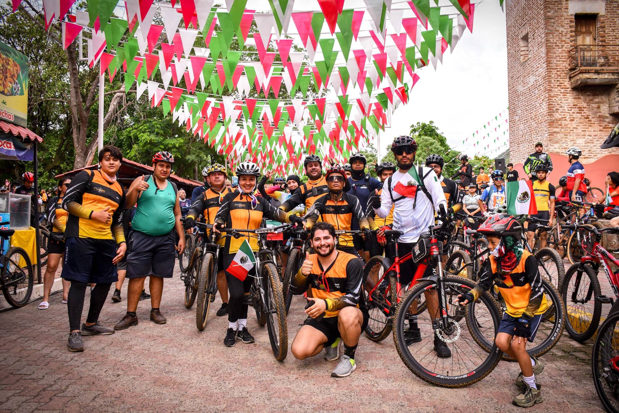 $!Rodada Mexicana 2025 congrega a ciclistas en Imala, Culiacán