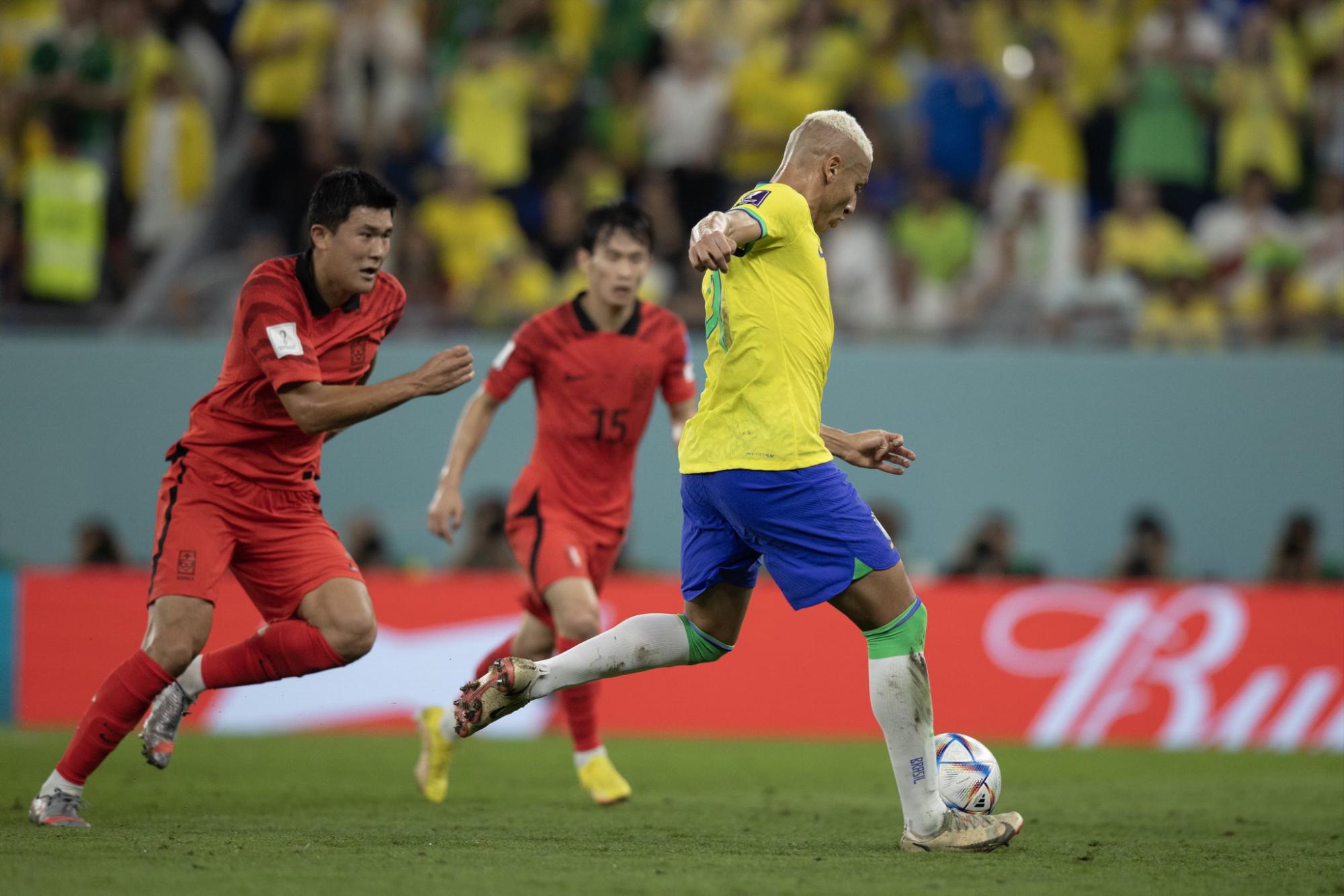 $!Brasil arrolla a Corea del Sur en el primer tiempo para avanzar a cuartos de final