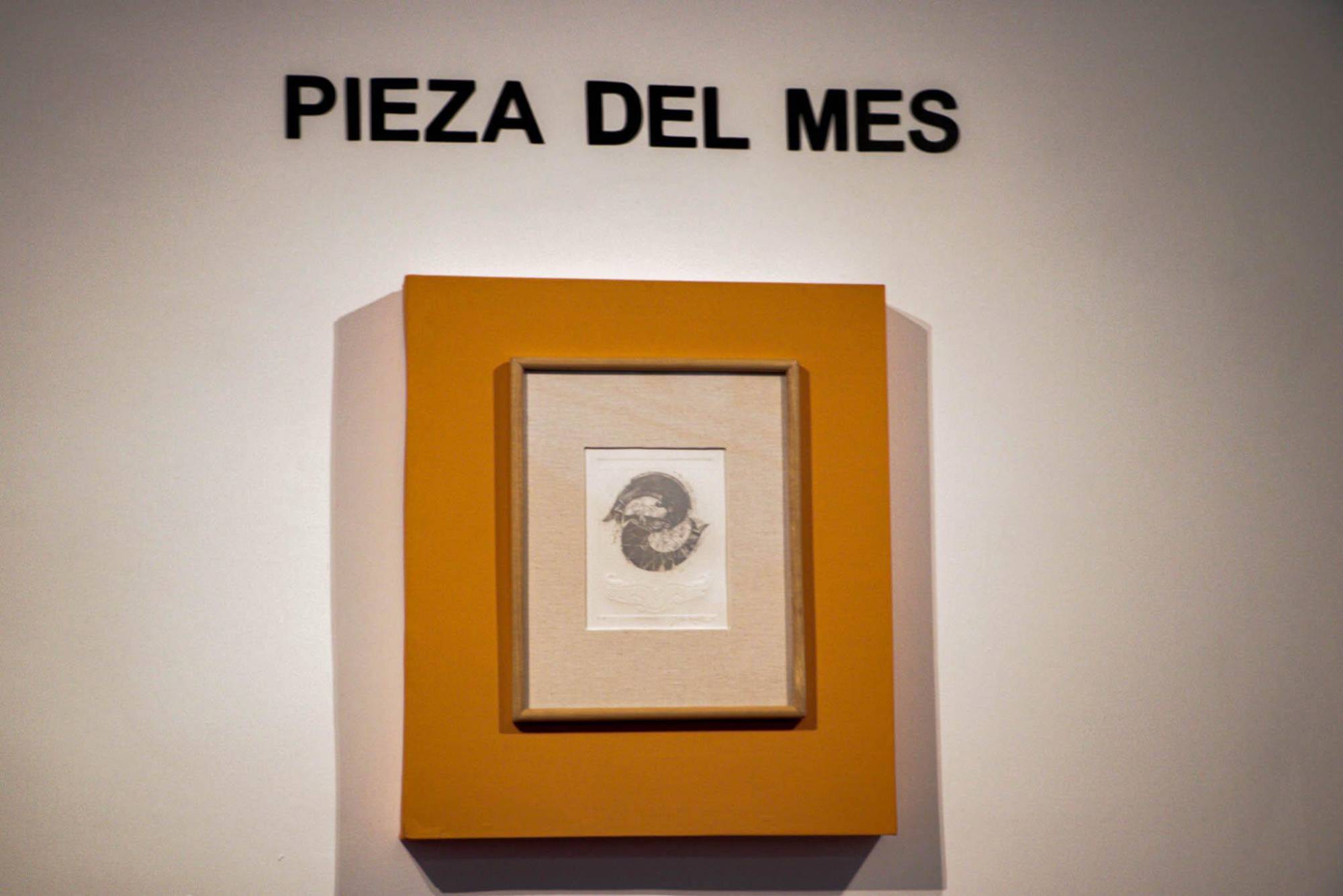 $!“Primavera”, de Jesús Martínez, grabado realizado en 1987, se exhibe como Pieza del Mes.