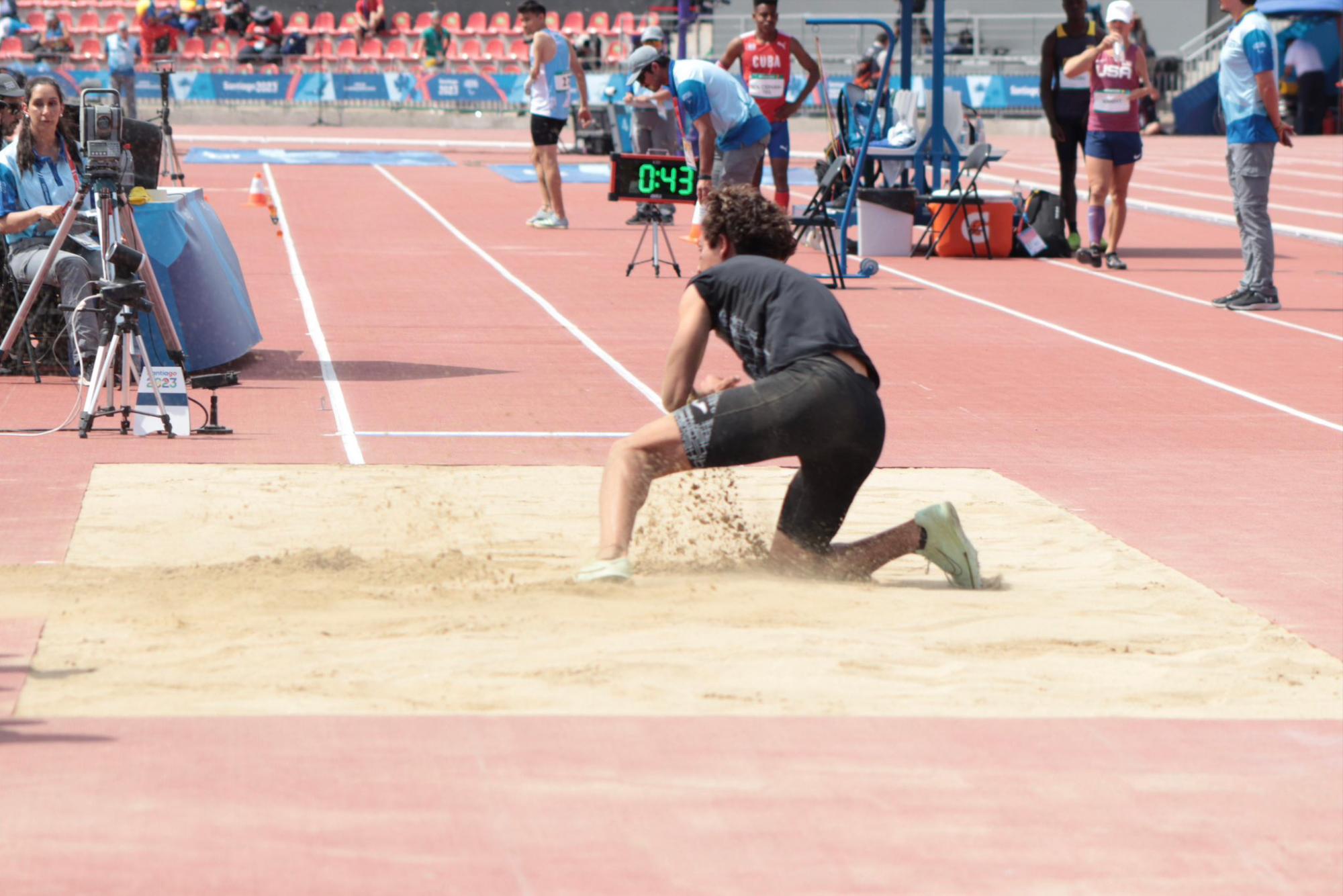 $!Sinaloense Jesús Jáuregui se queda a un paso del podio en los Parapanamericanos